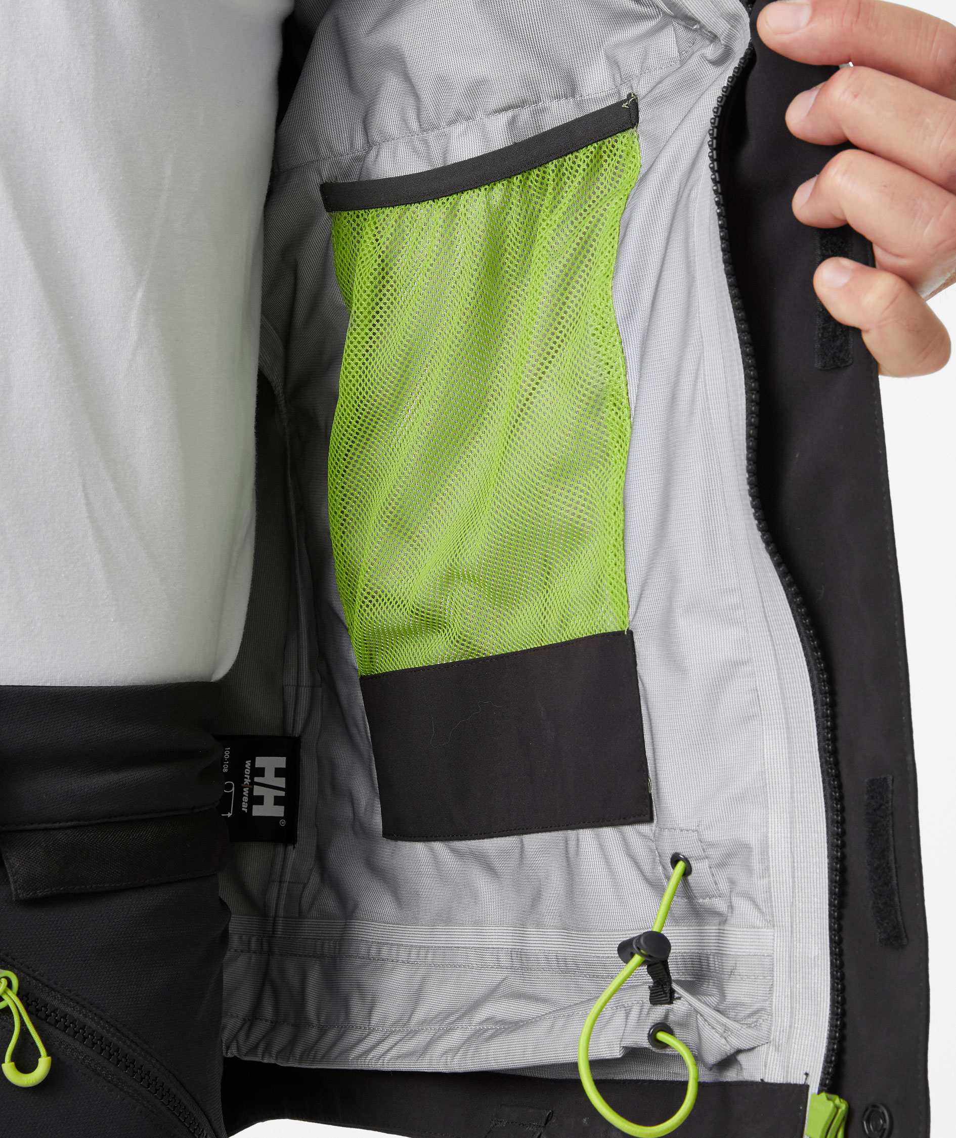 Helly Hansen Magni skalljakke, Svart, large image number 4