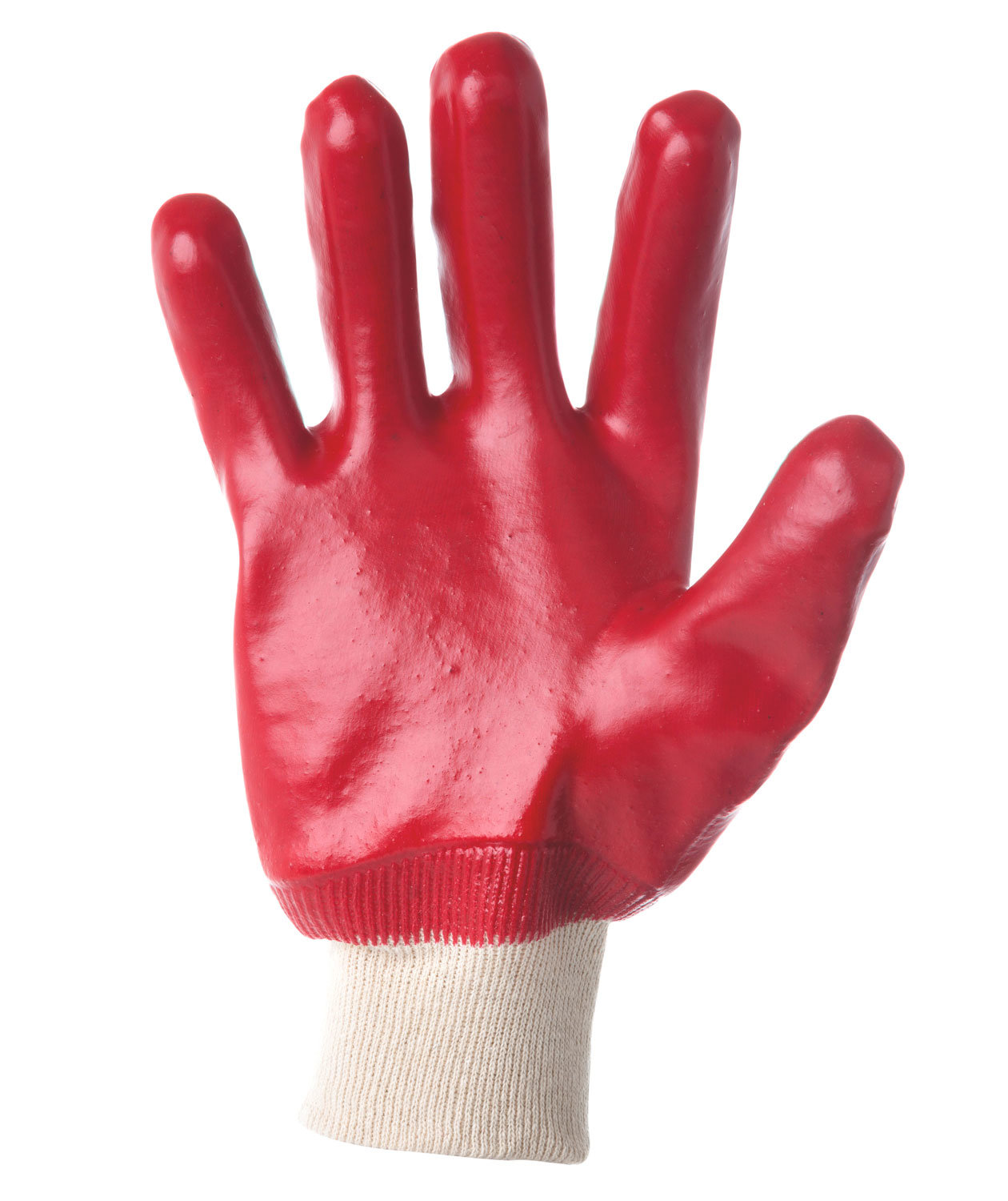 Kramp 3.001 PVC work gloves, Red, Red, large image number 1