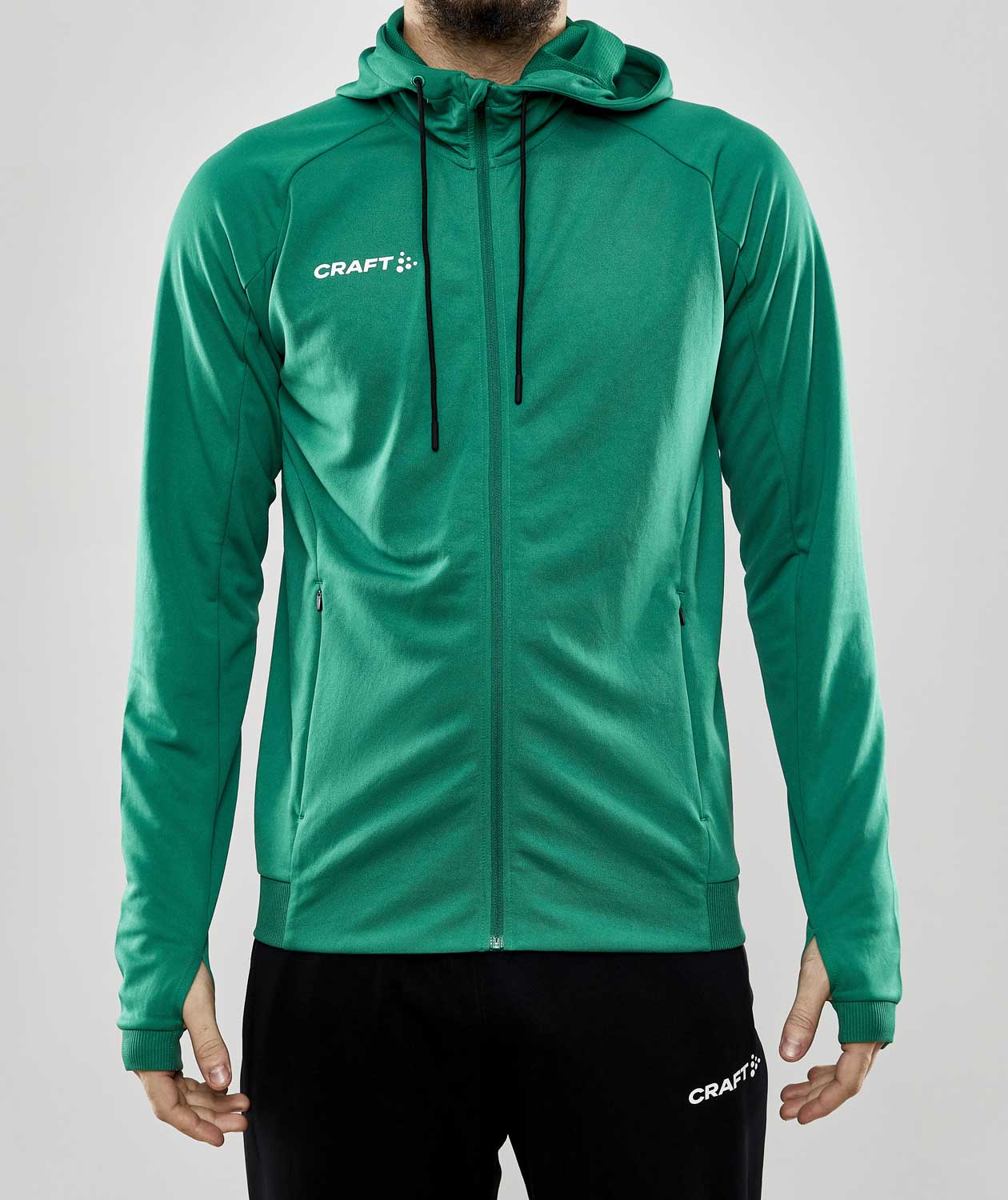 Craft Evolve hoodie, Team green, large image number 1