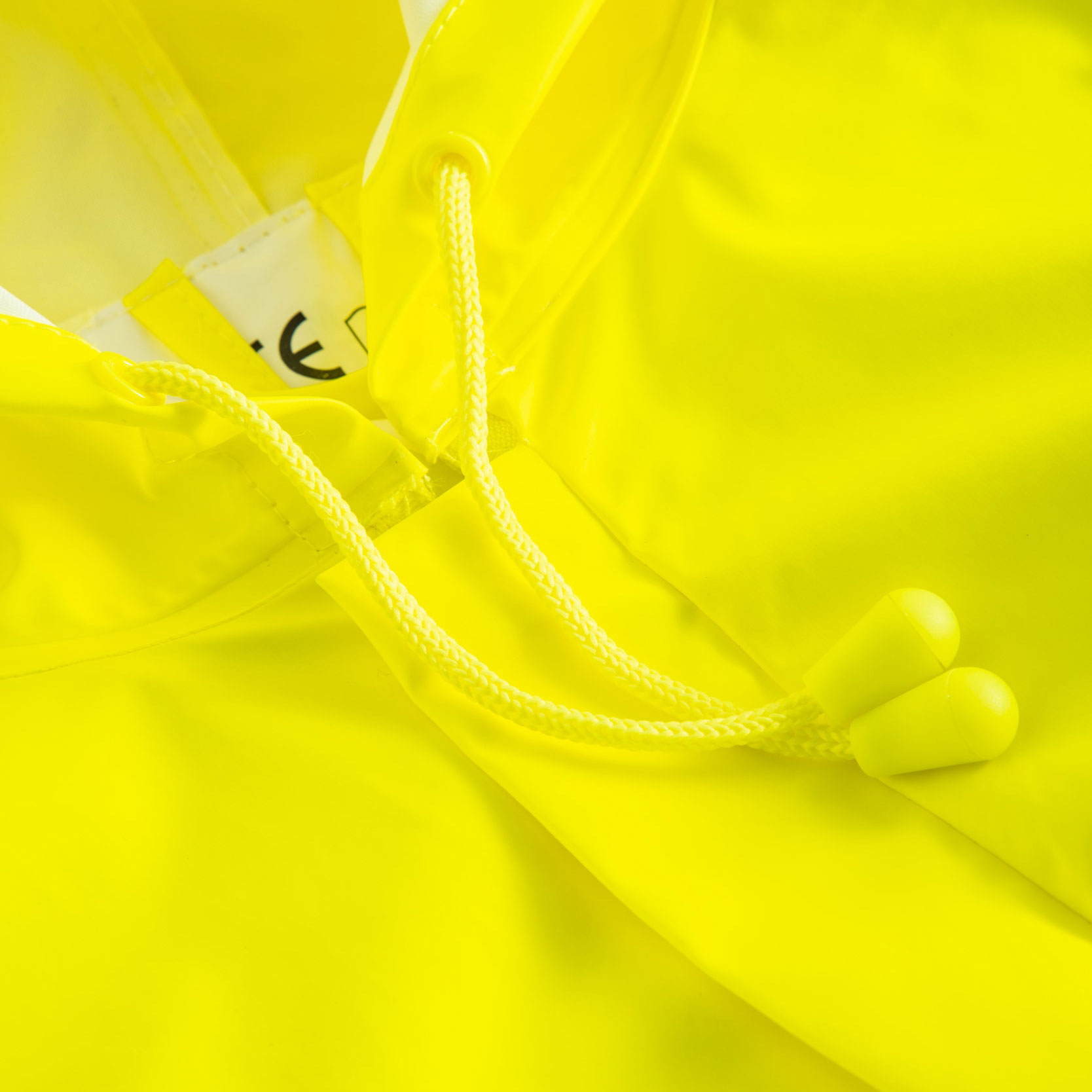 Lyngs&oslash;e Multinorm PU regnjakke, Hi-Vis&nbsp;Gul, large image number 3