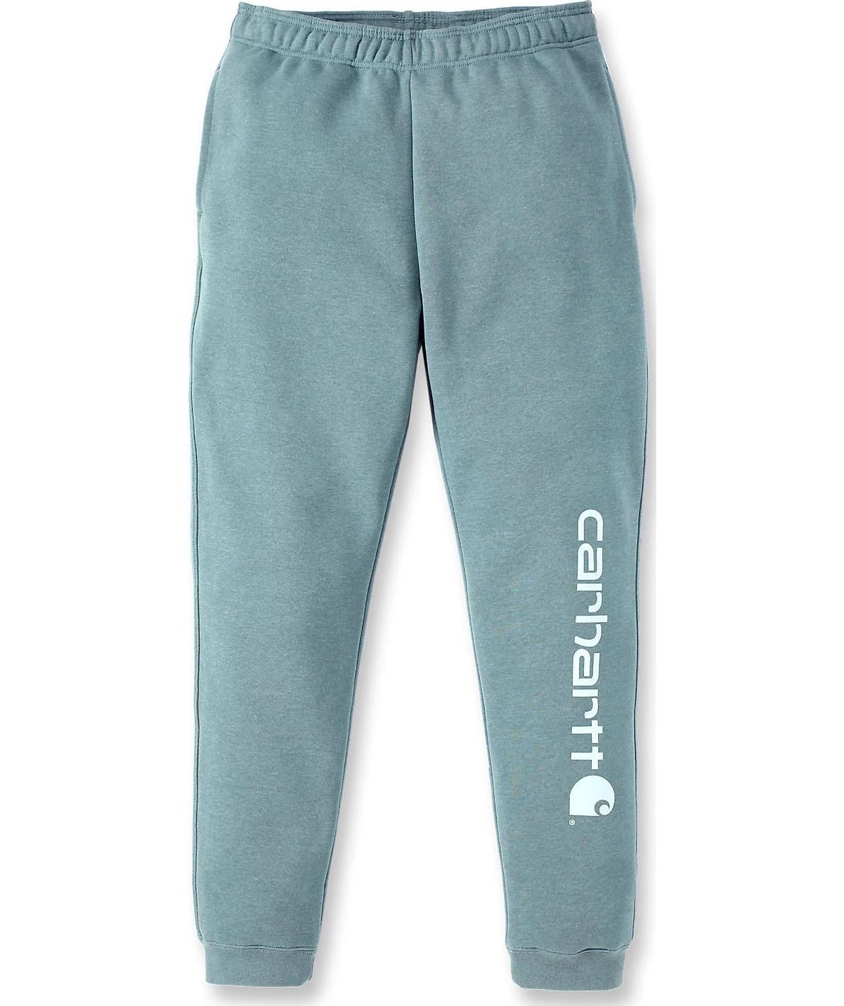 Carhartt Midweight Tapered Graphic sweatpants, Sea Pine Heather