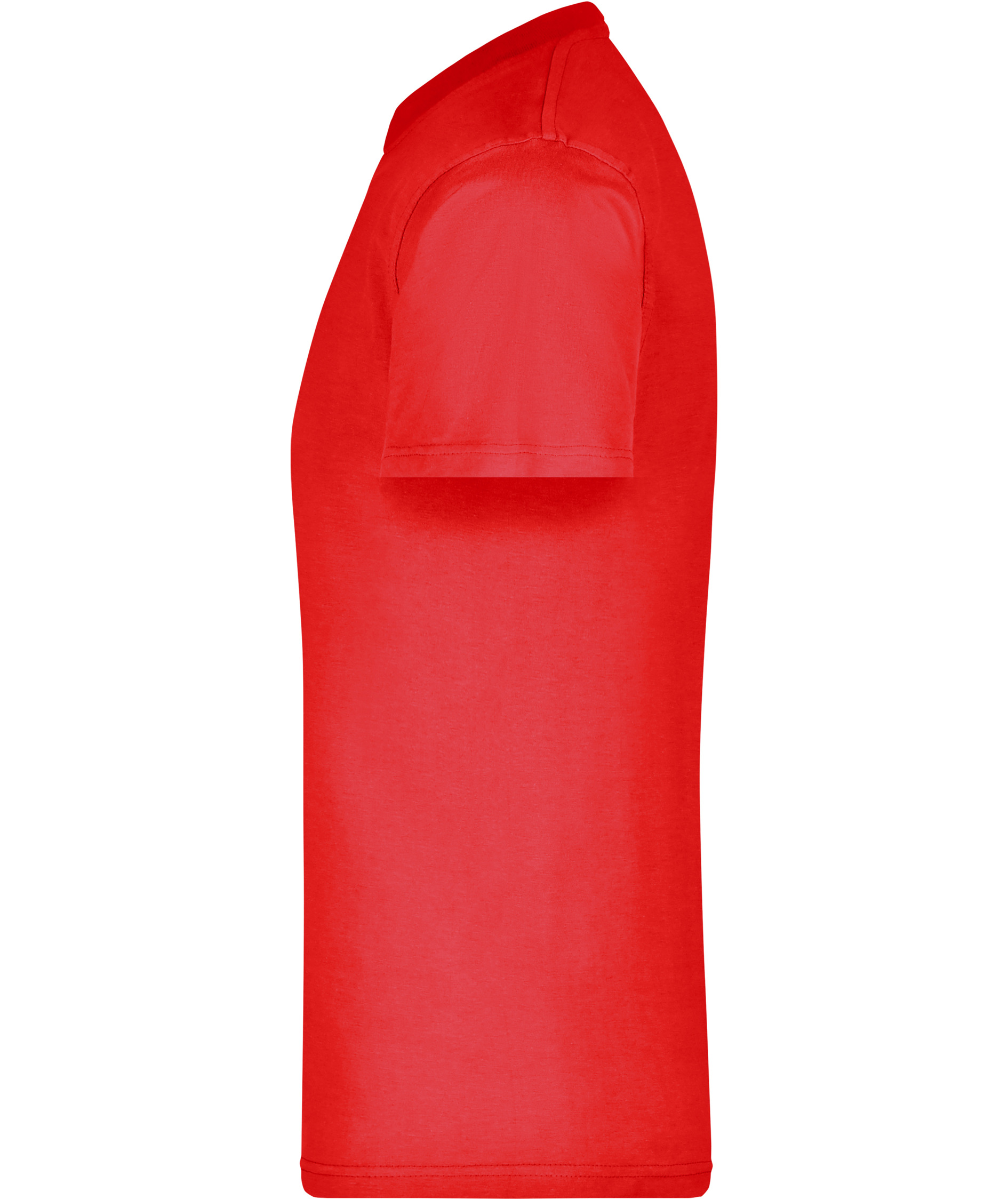 James & Nicholson T-Shirt Round-T Heavy, Tomato, large image number 3