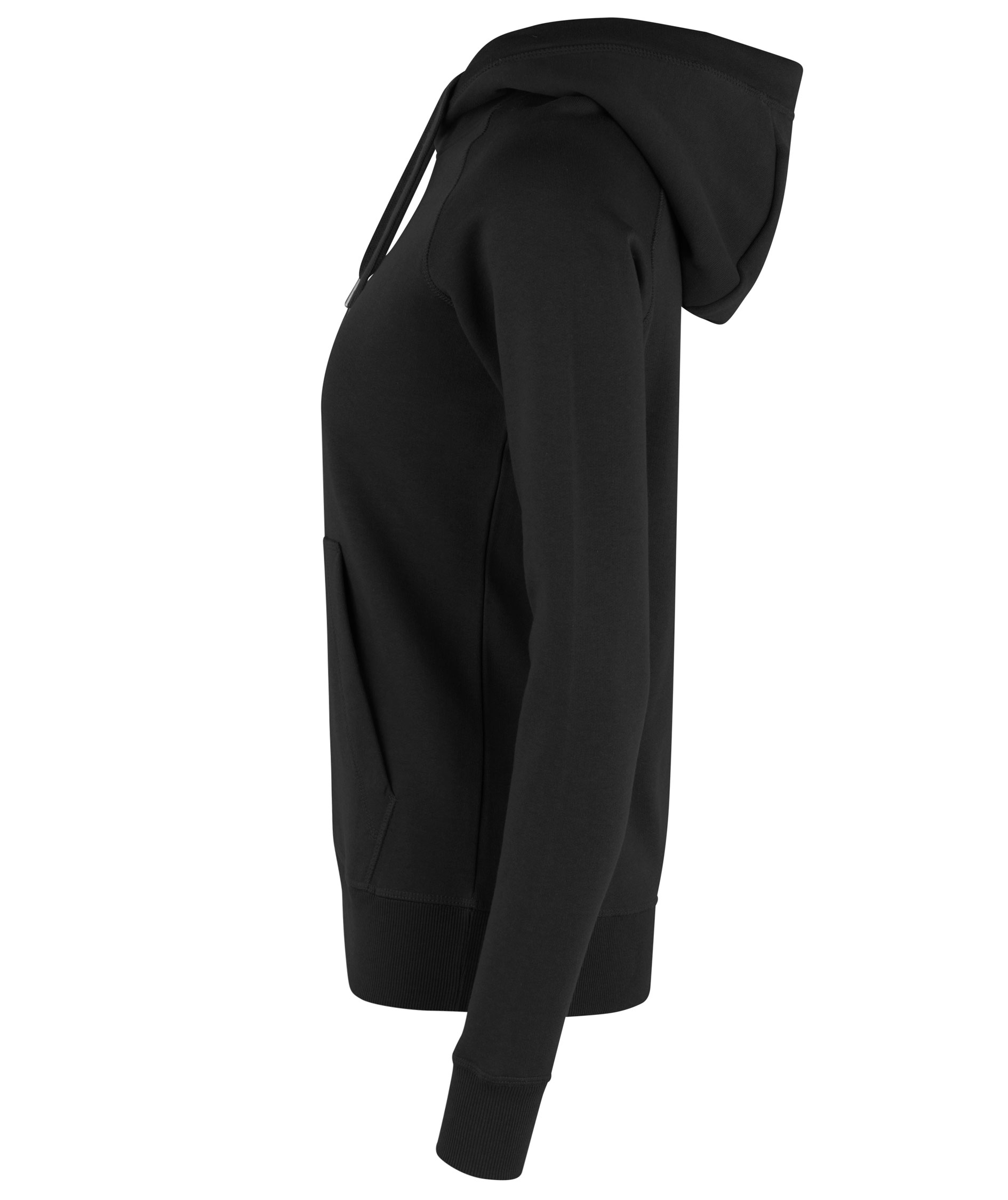 ID Core Damen Kapuzensweatshirt, Schwarz, large image number 2