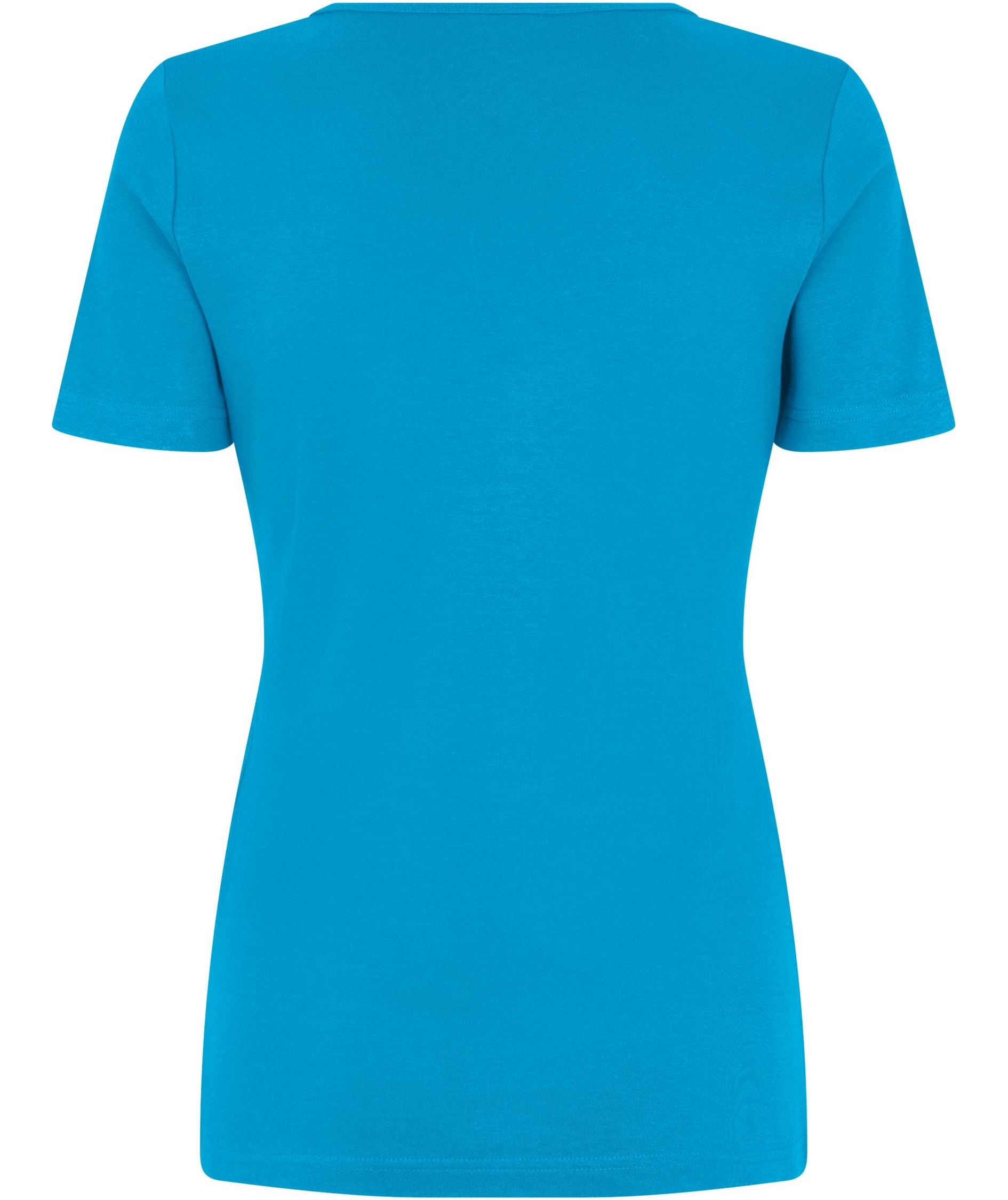 ID Interlock T-shirt dam, Turkos, large image number 1