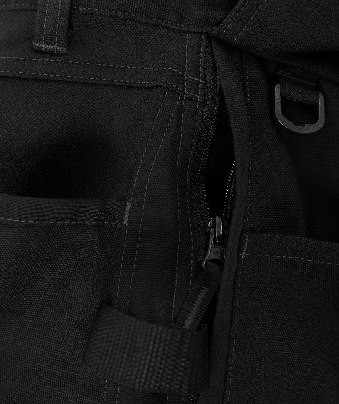 Fristads Green craftsman trousers 2530 GCYD, Black, large image number 8