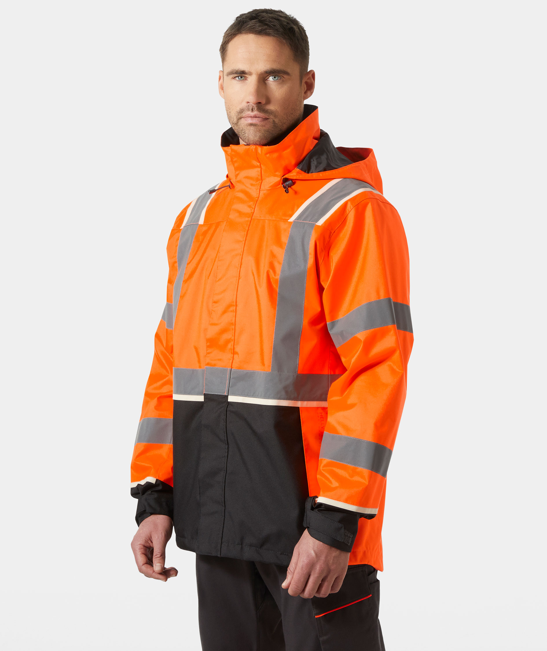 Helly Hansen UC-ME skaljacka, Varsel Orange/Ebony, large image number 1