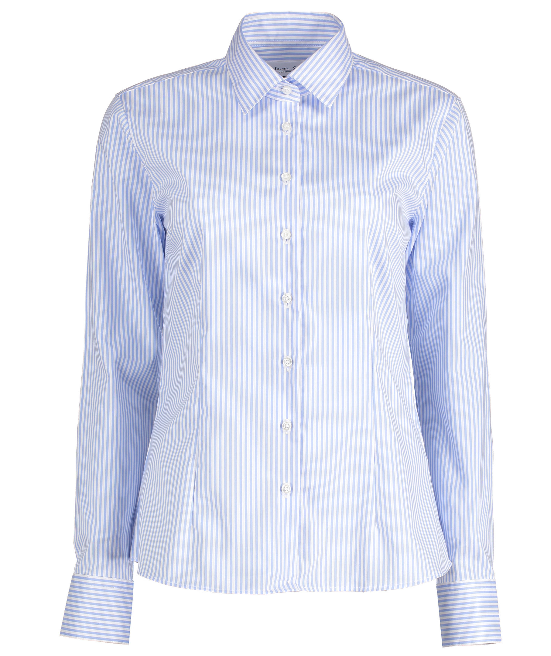 Seven Seas Kadet modern fit women's shirt, Light Blue