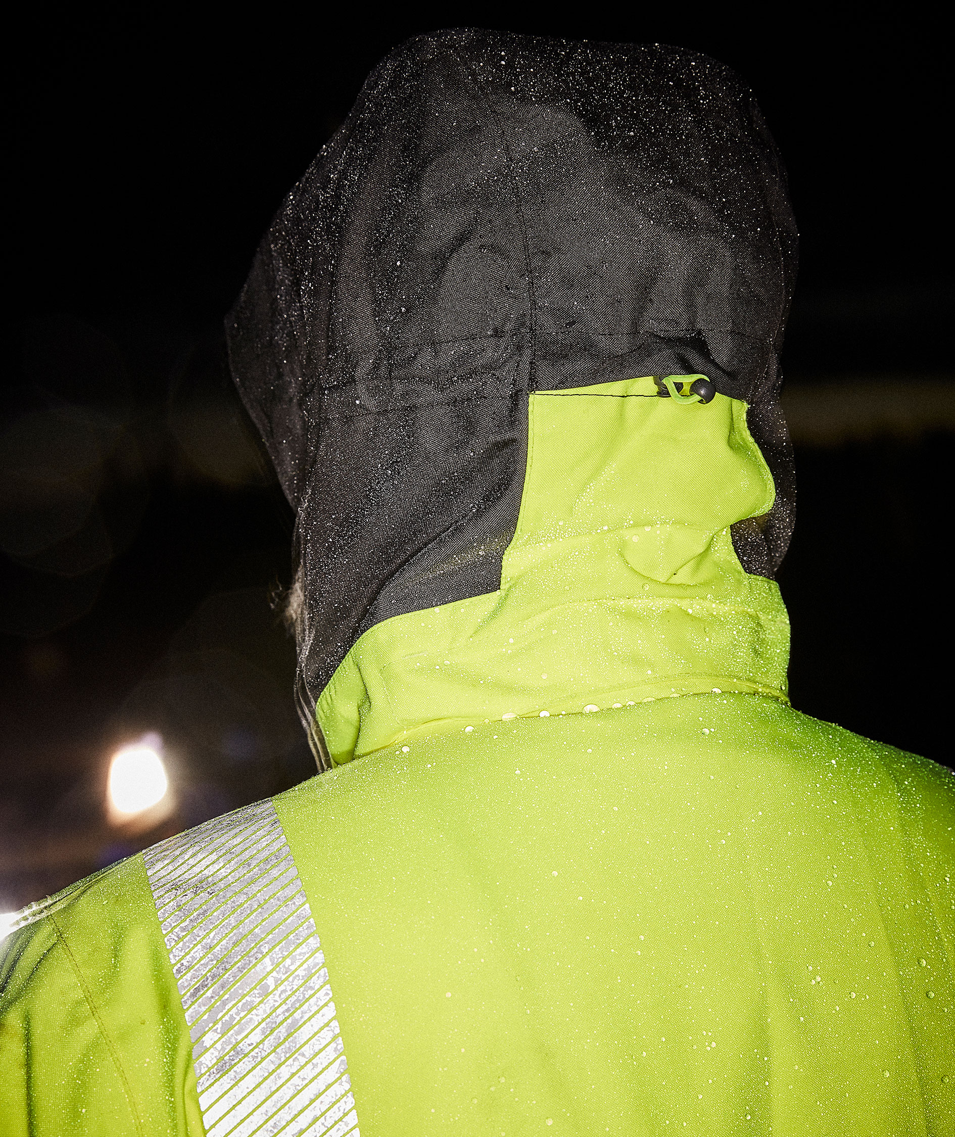 Helly Hansen ICU vinterjacka, Varsel gul/charcoal, large image number 5