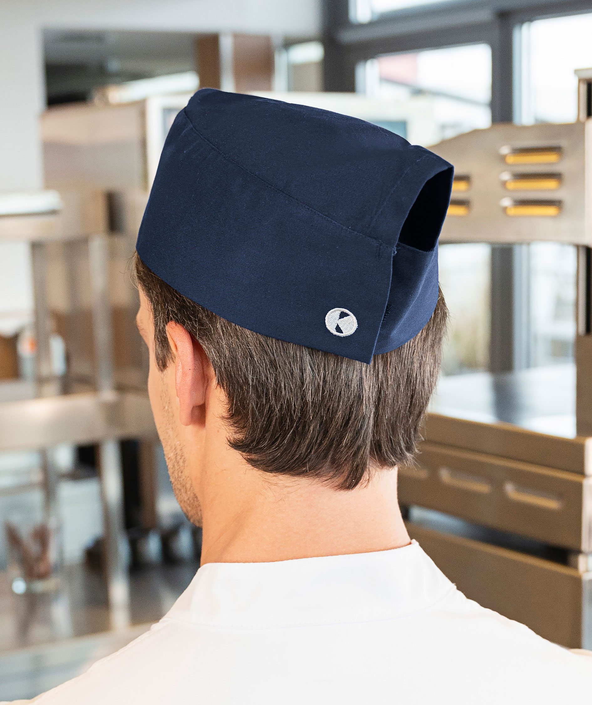 Karlowsky chef&rsquo;s toque, Navy, Navy, large image number 4