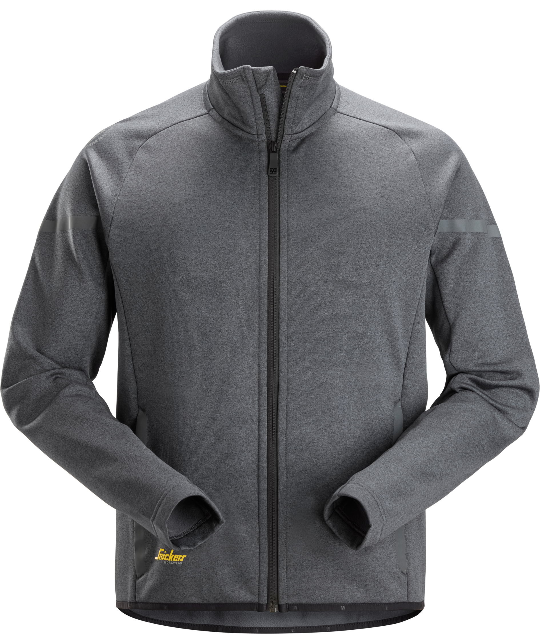 Snickers 37.5&reg; fleecejakke 8051, Steel Grey/Black, Steel Grey/Black, swatch