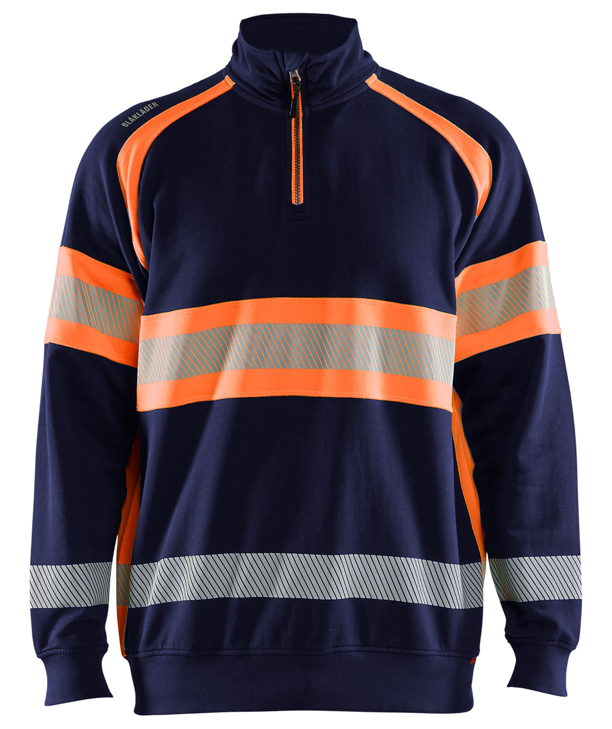 Marinbl&aring;/Varselorange