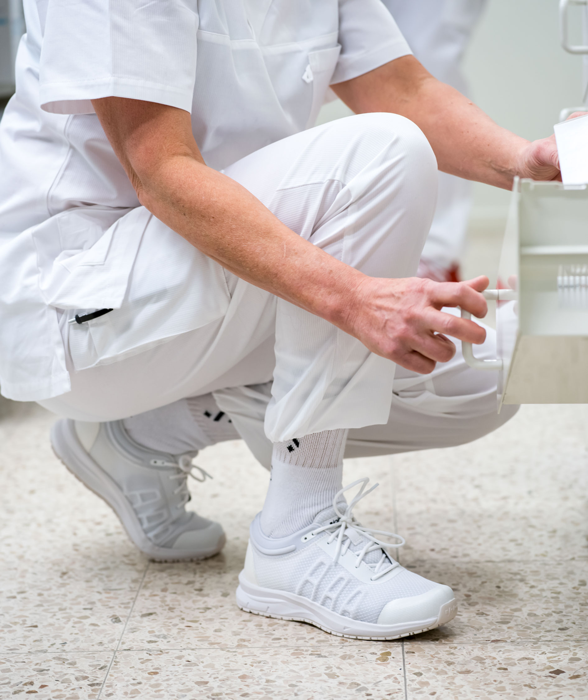 Jalas 5492 SPOC arbetsskor O1, Vit