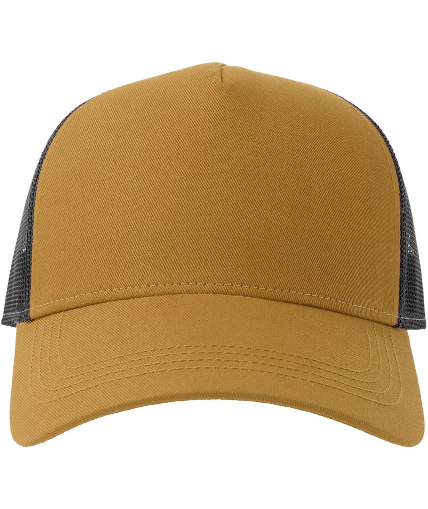 Atlantis Rapper Cotton-S cap, Mustard/Black