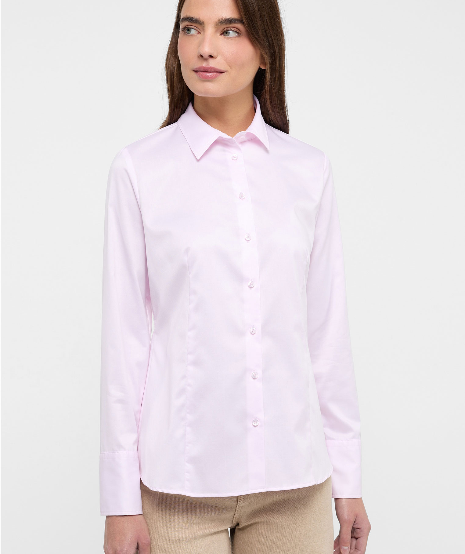 Eterna Cover modern fit women's shirt, Rosa, large image number 1