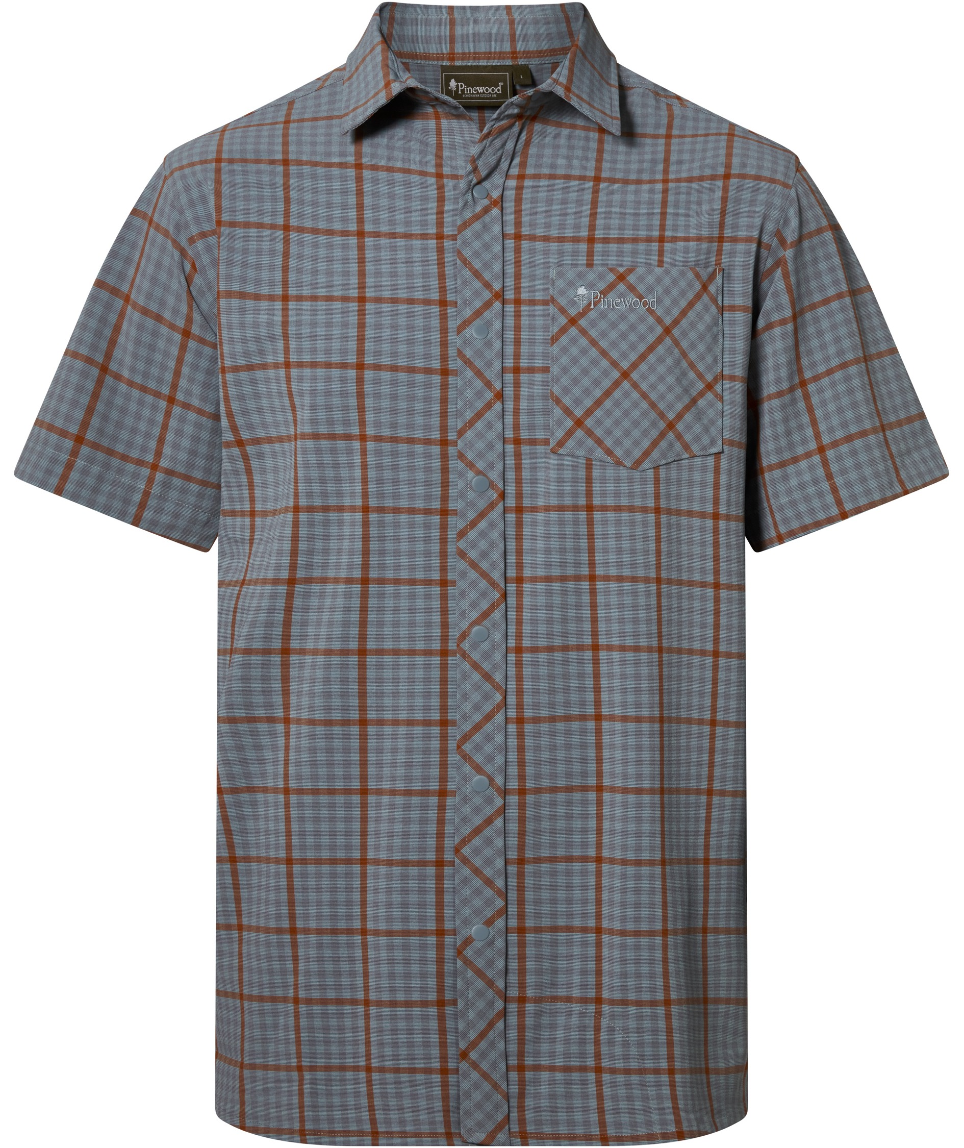 Pinewood Outdoor kort&aelig;rmet skjorte, , 7819, swatch
