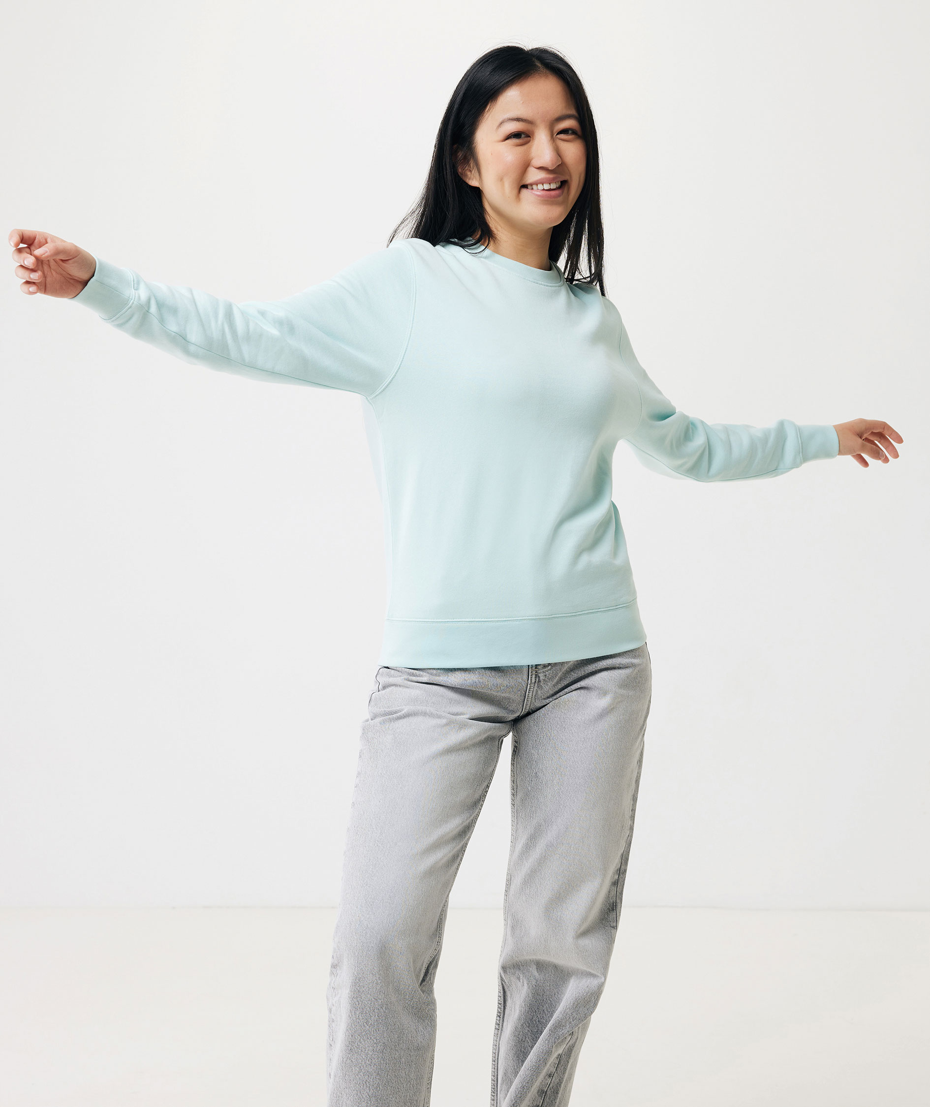 Iqoniq Etosha sweatshirt, Crushed Mint, large image number 12