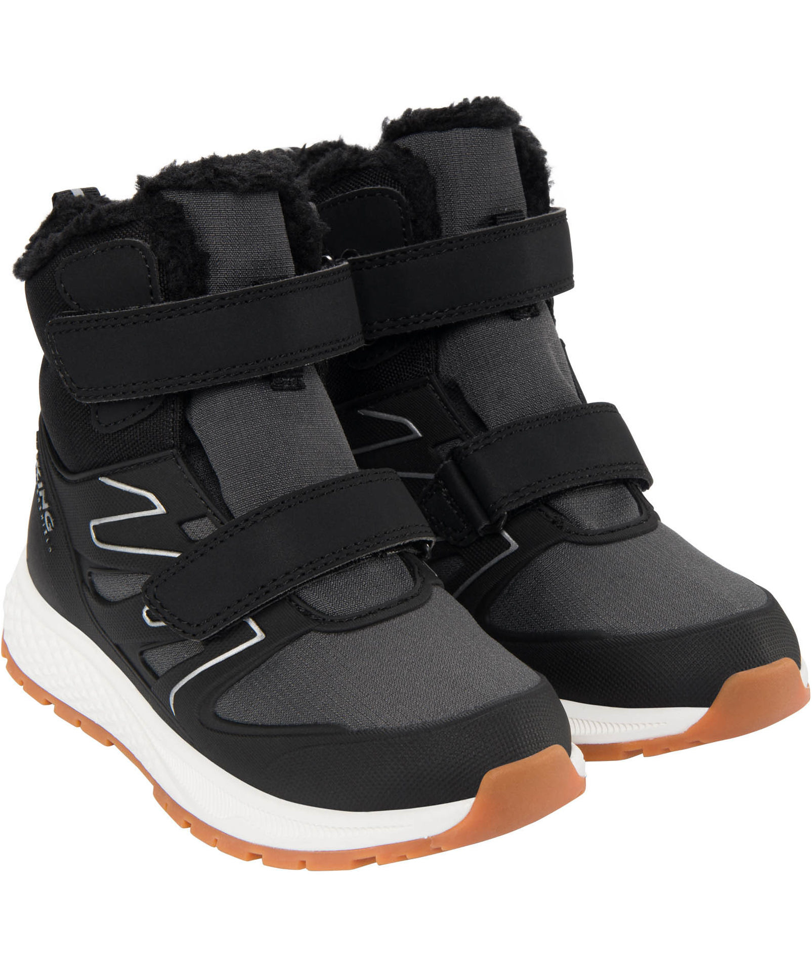 Viking Equip Defence Warm WP 2V st&ouml;vlar till barn, Black/Charcoal, large image number 2