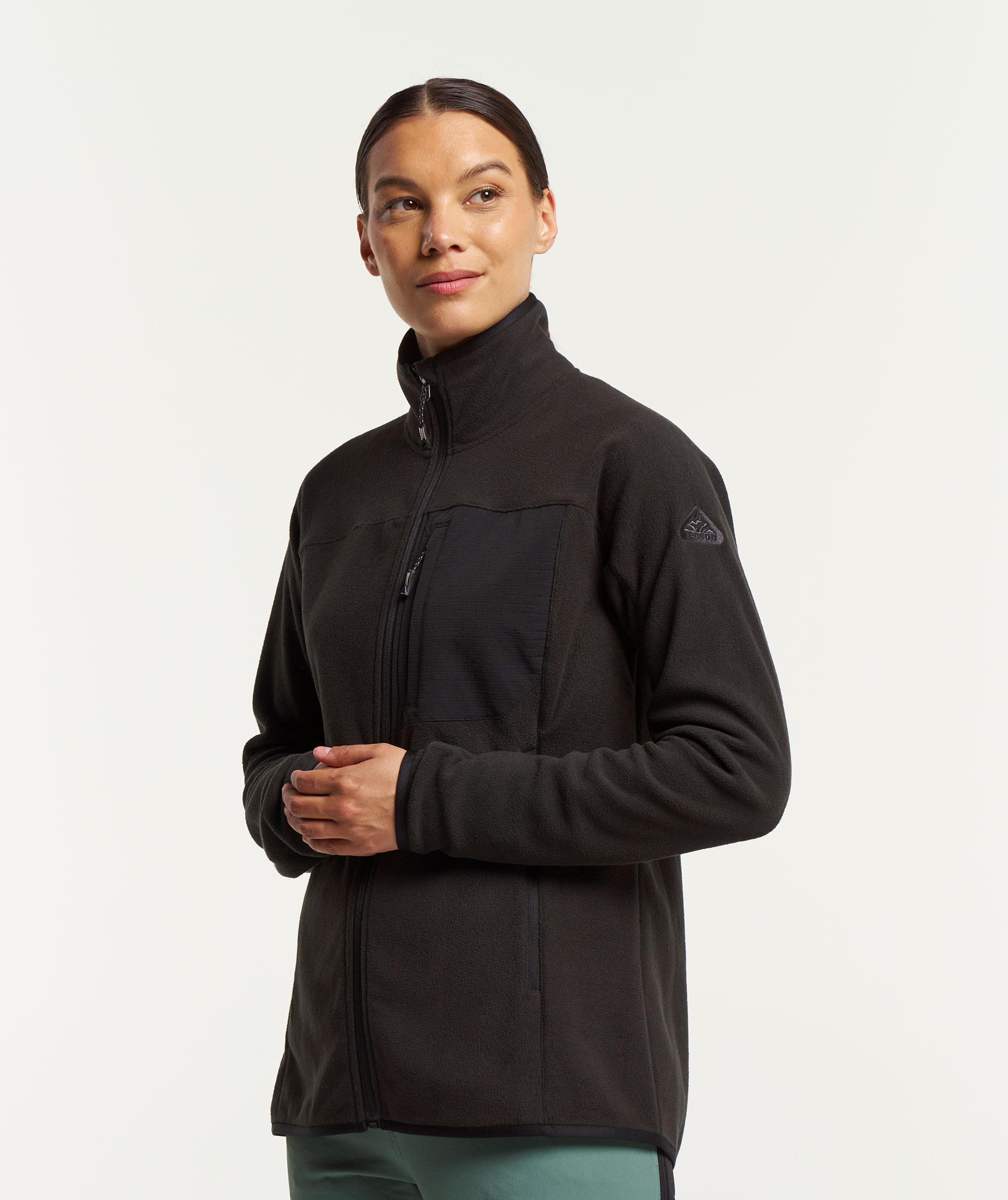 Tenson Himalaya women's fleece jacket, Black, large image number 7