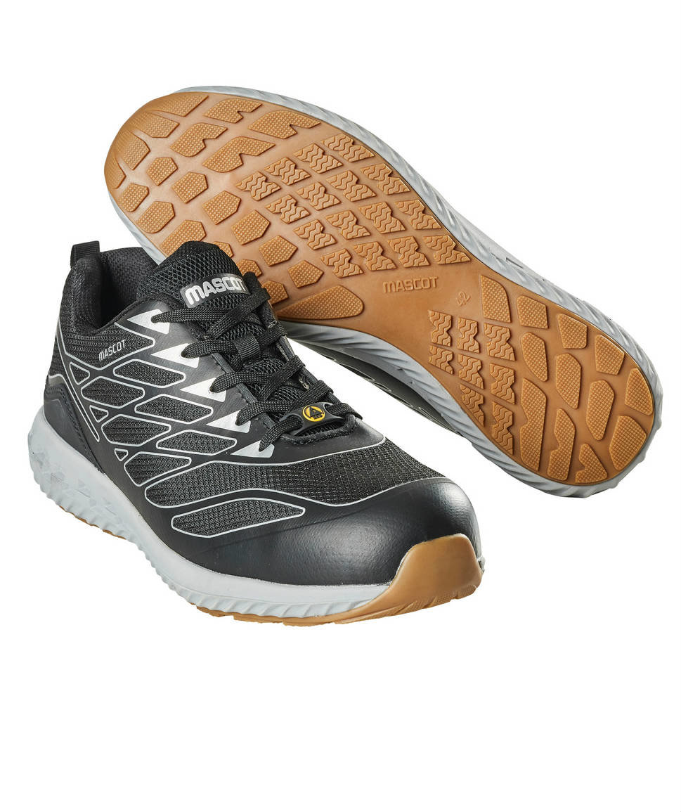 Mascot Move damevernesko S1P, Svart/S&oslash;lv