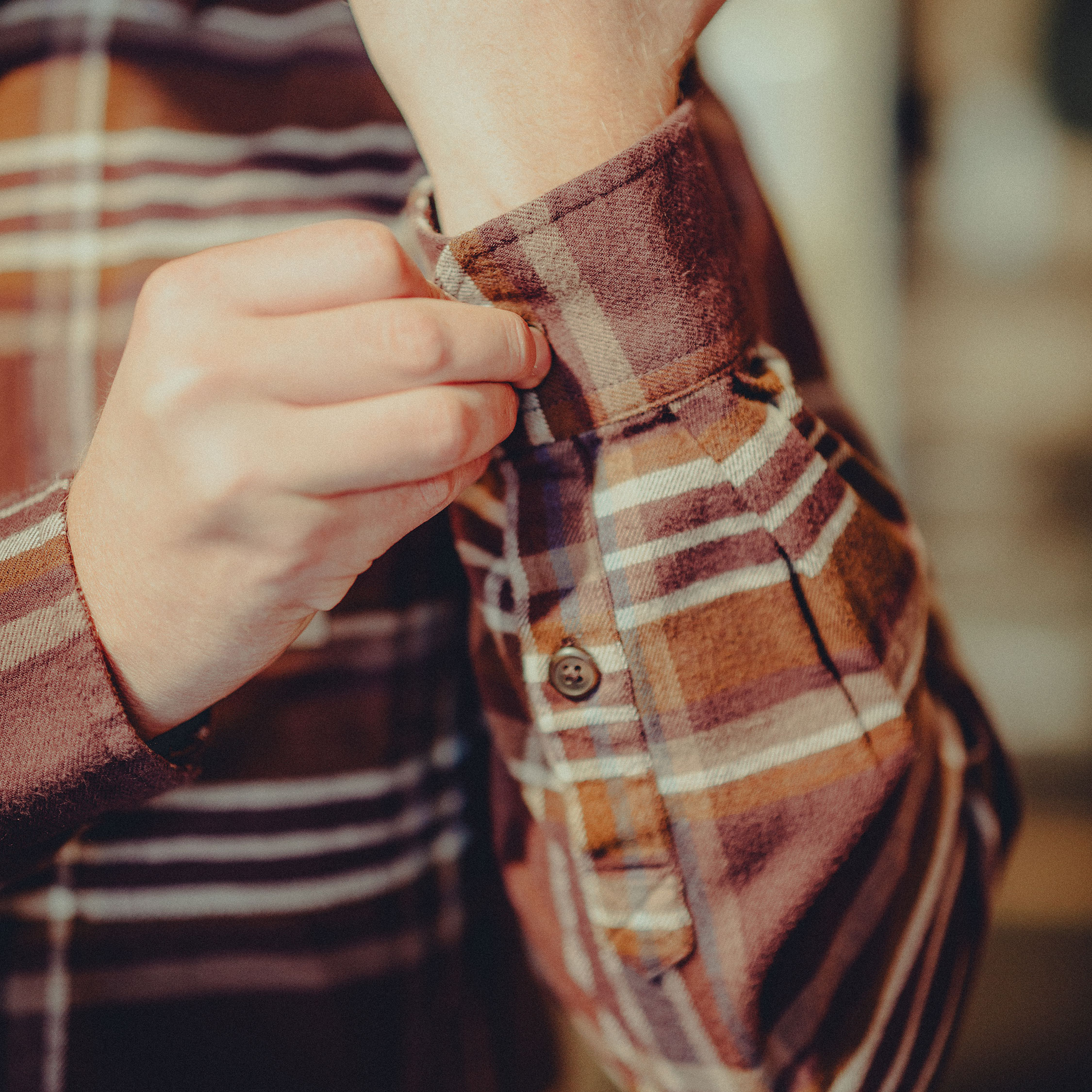 Carhartt flanellskjorta, Dark Sepia, large image number 6