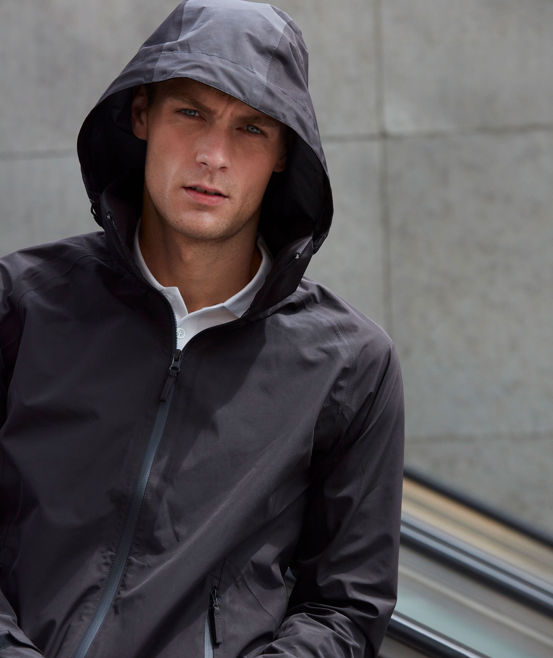 Clique Classic skalljakke, Svart, large image number 5