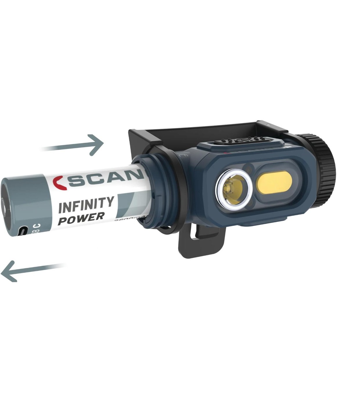 Scangrip Horizon pandelampe, Bl&aring;/Sort, Bl&aring;/Sort, large image number 5