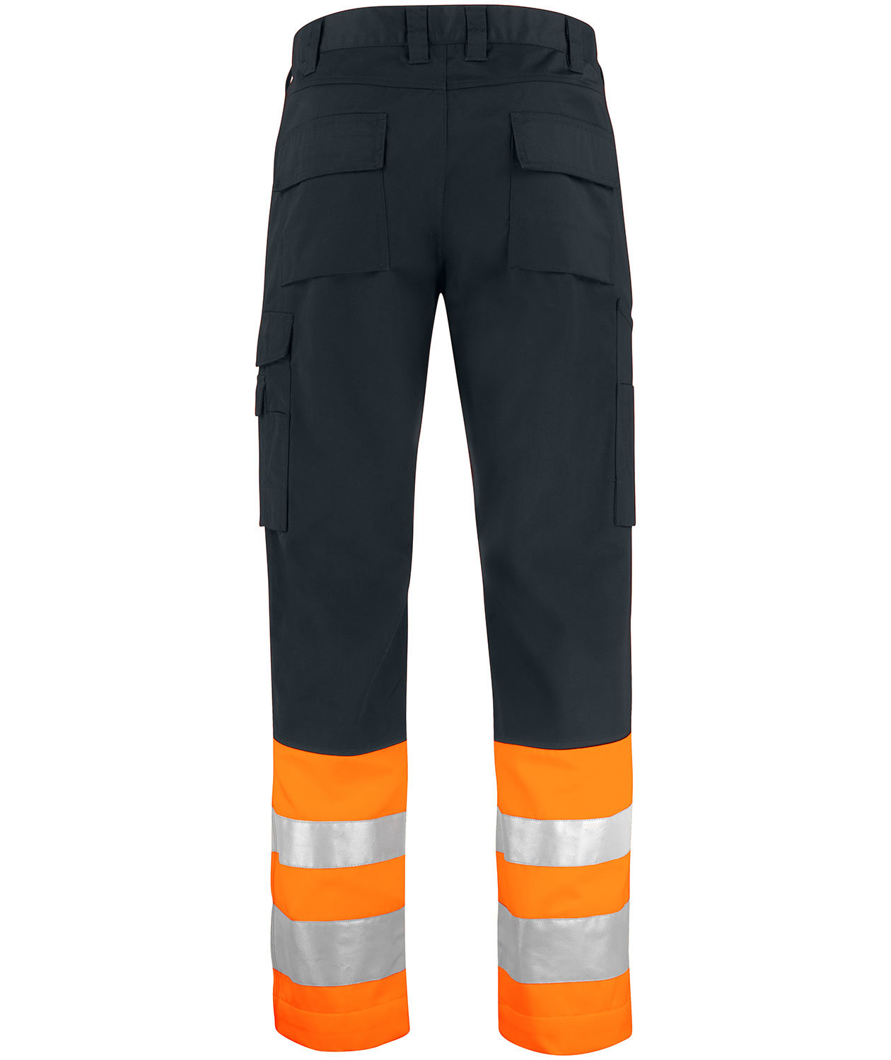 ProJob servicebukser 6533, Hi-Vis Orange/Sort, large image number 1