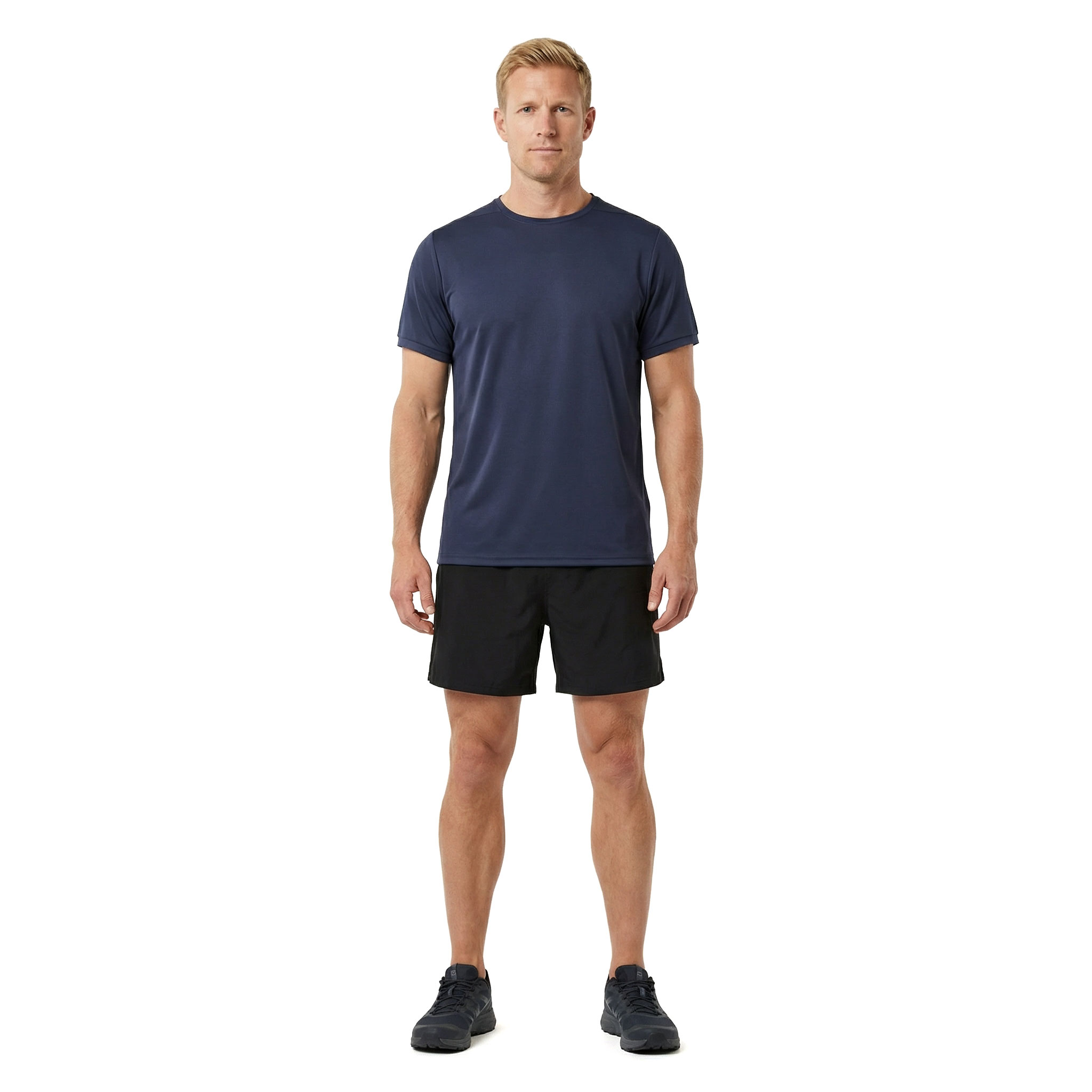 Pitch Stone Recycle T-shirt, Navy, large image number 2