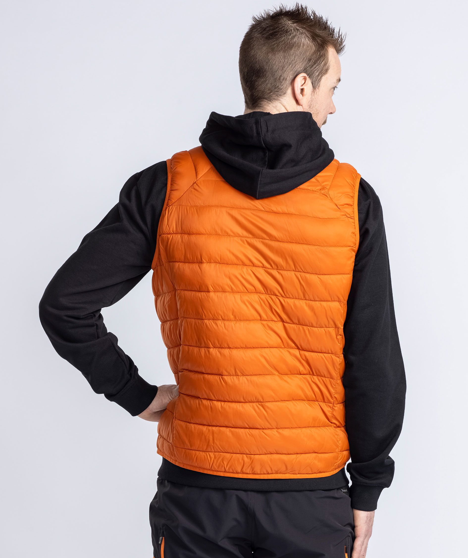 Pinewood Abisko Insulation vatteret vest, Burned Orange, large image number 11