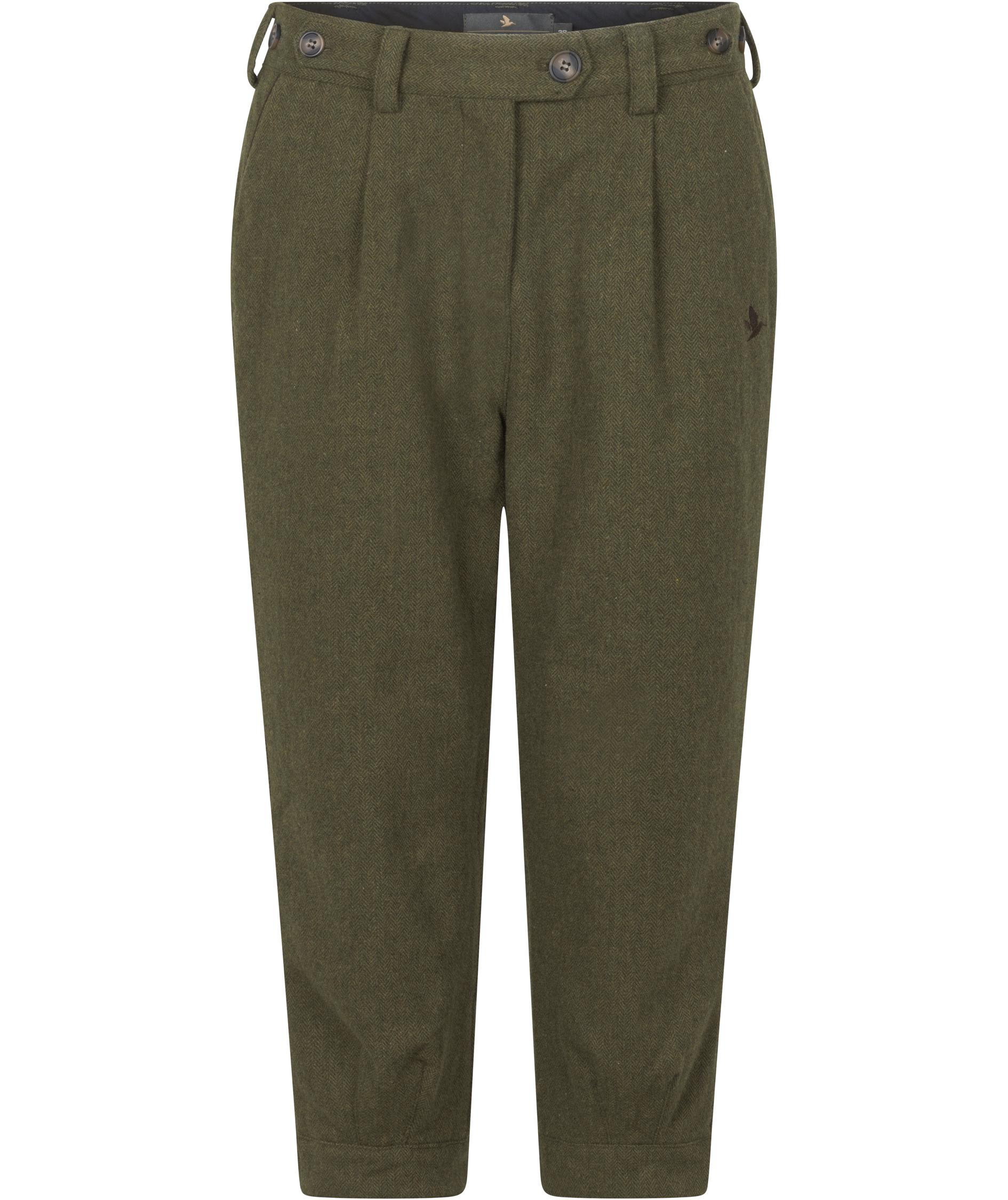 Seeland Hillside Harriet Damen 3/4-Hose mit Wolle, Moss green