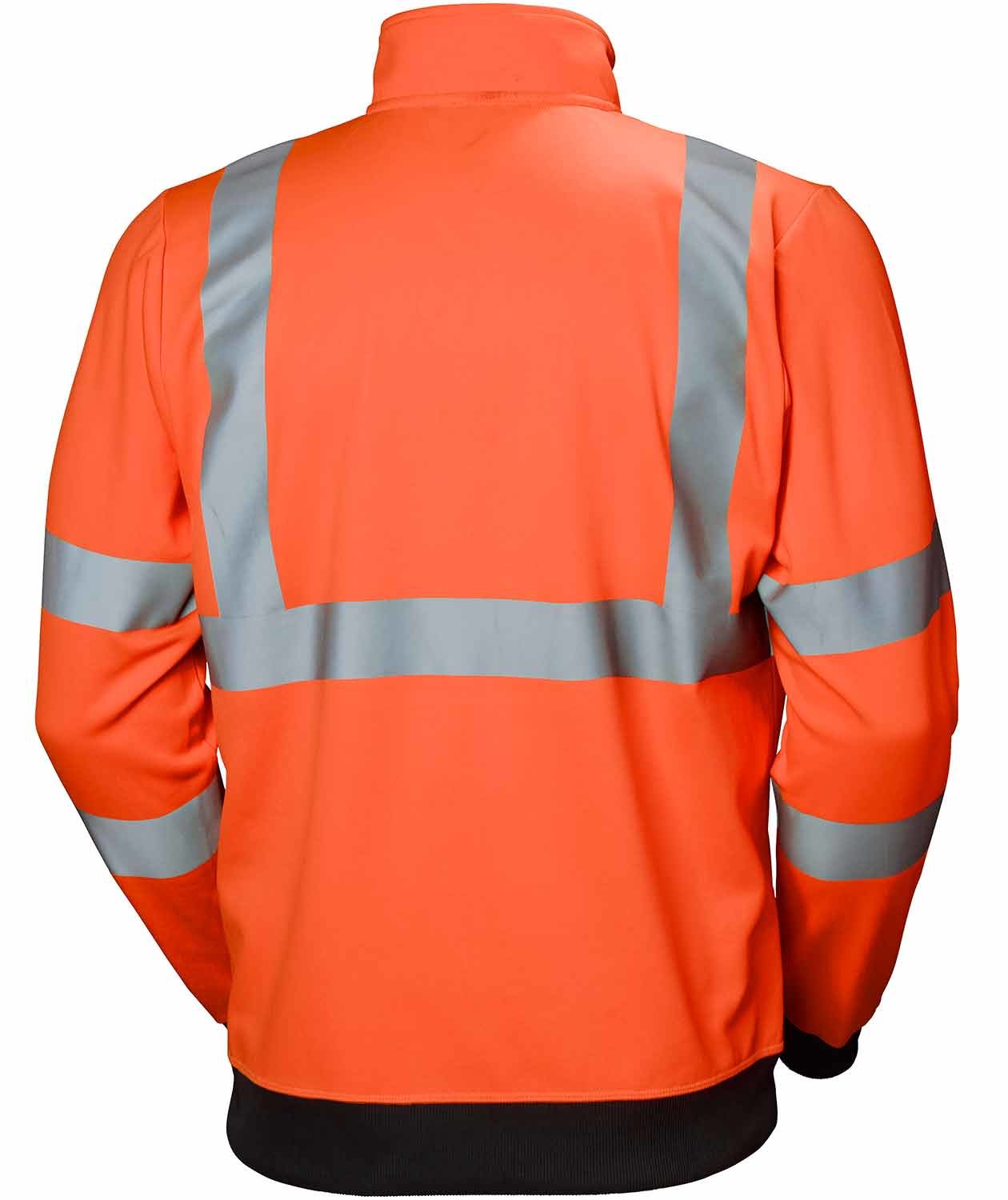 Helly Hansen Addvis half zip sweatshirt full stretch, Hi-vis Orange, large image number 1