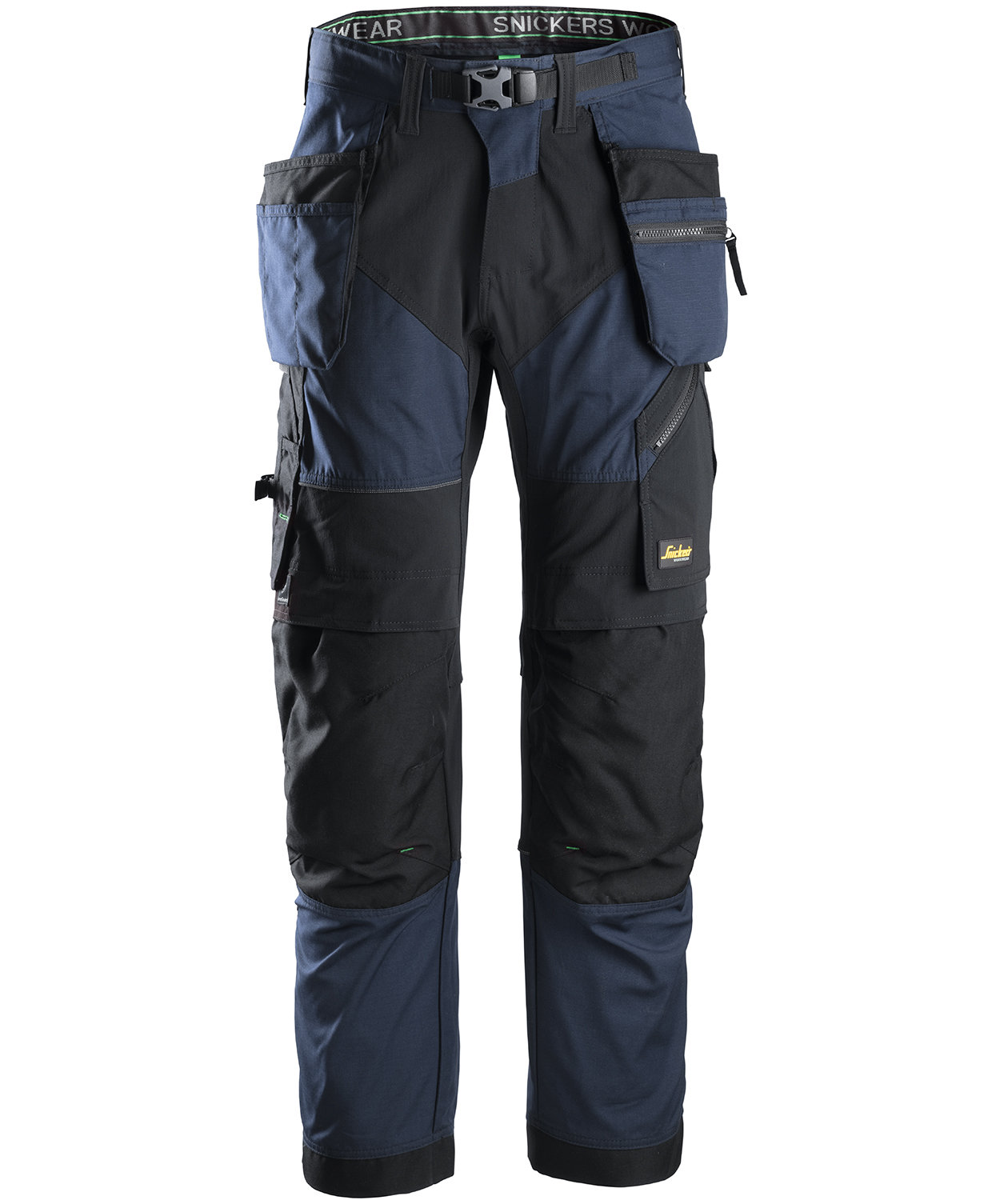 Snickers FlexiWork h&aring;ndverkerbukse 6902, Marine/Svart, Marine/Svart, swatch