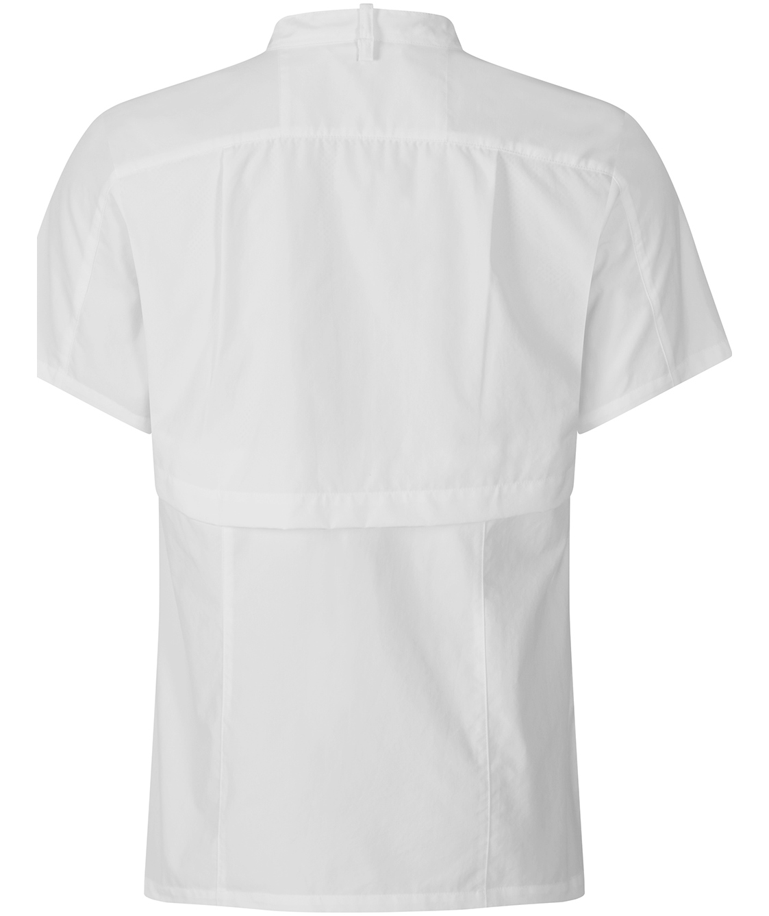 Segers 1006 regular fit kort&auml;rmad kockskjorta, Vit, large image number 3