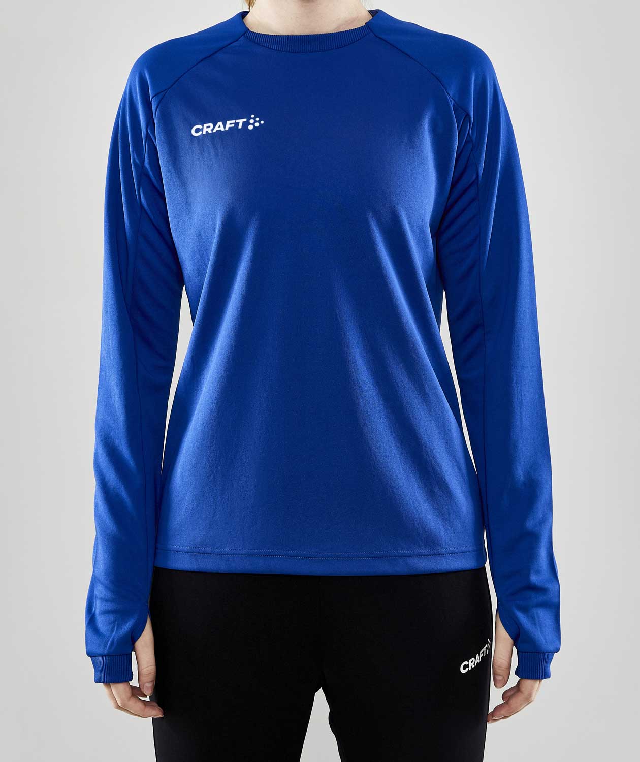 Craft Evolve dame sweatshirt, Club Cobolt, large image number 1