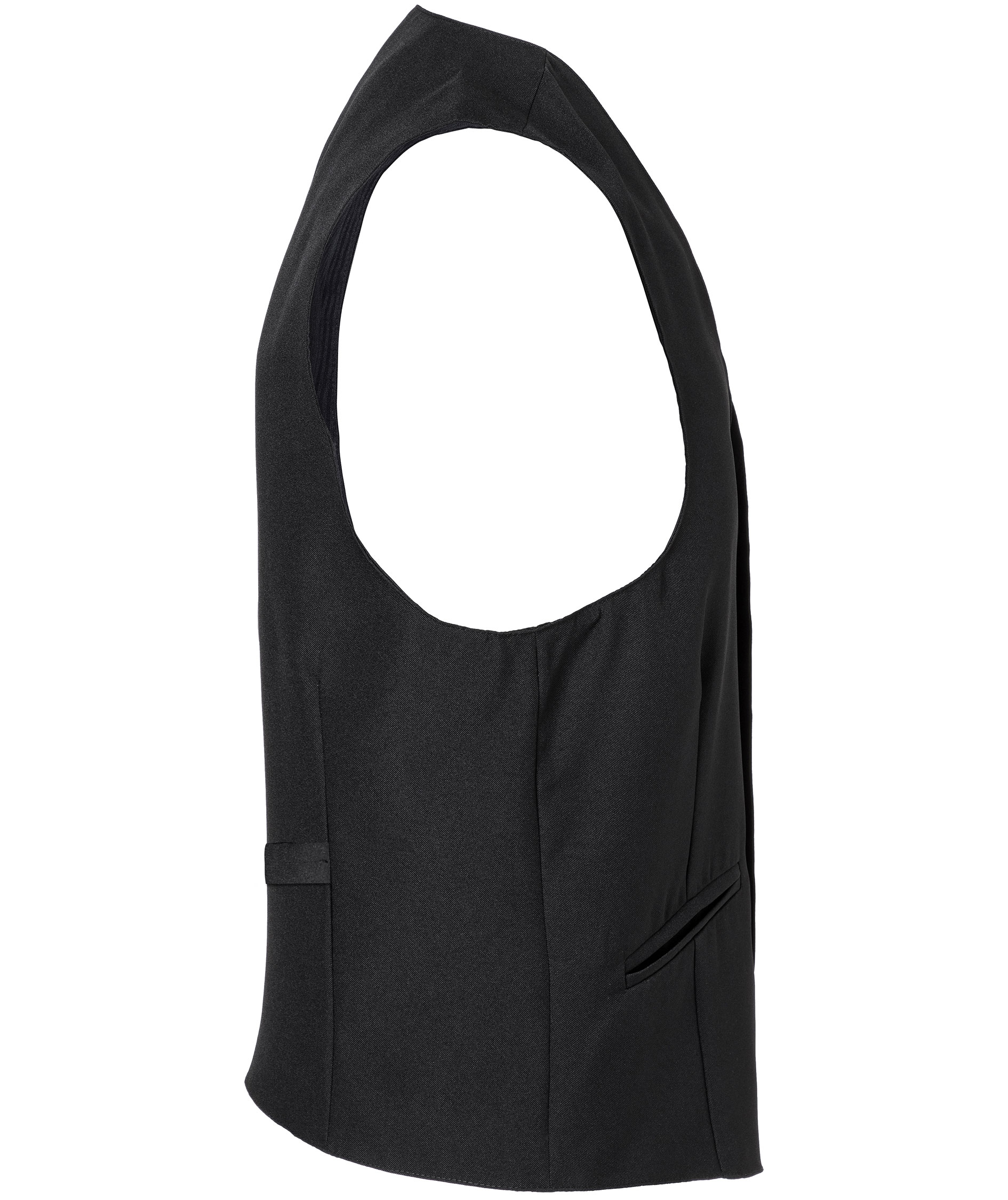 Karlowsky Basic server waistcoat, Black, large image number 3