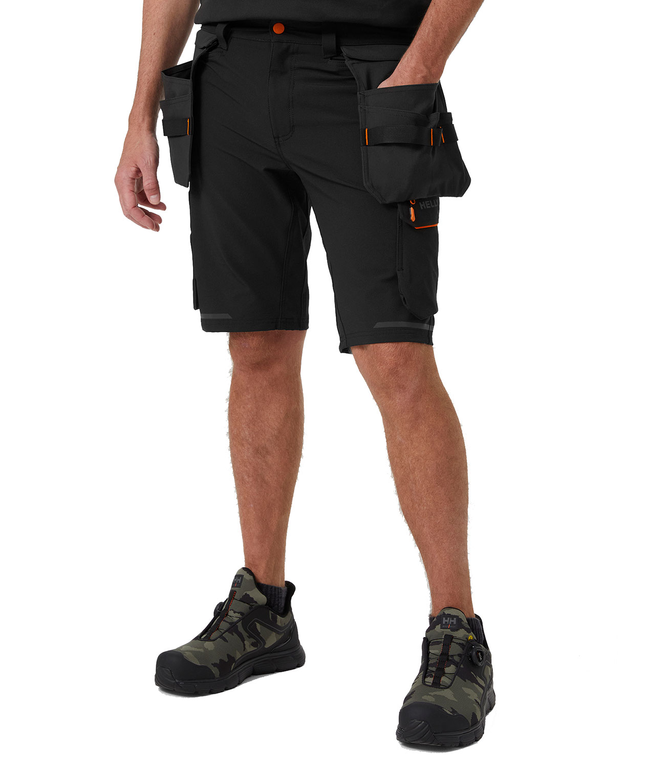 Helly Hansen Kensington h&aring;ndv&aelig;rkershorts full stretch, Sort