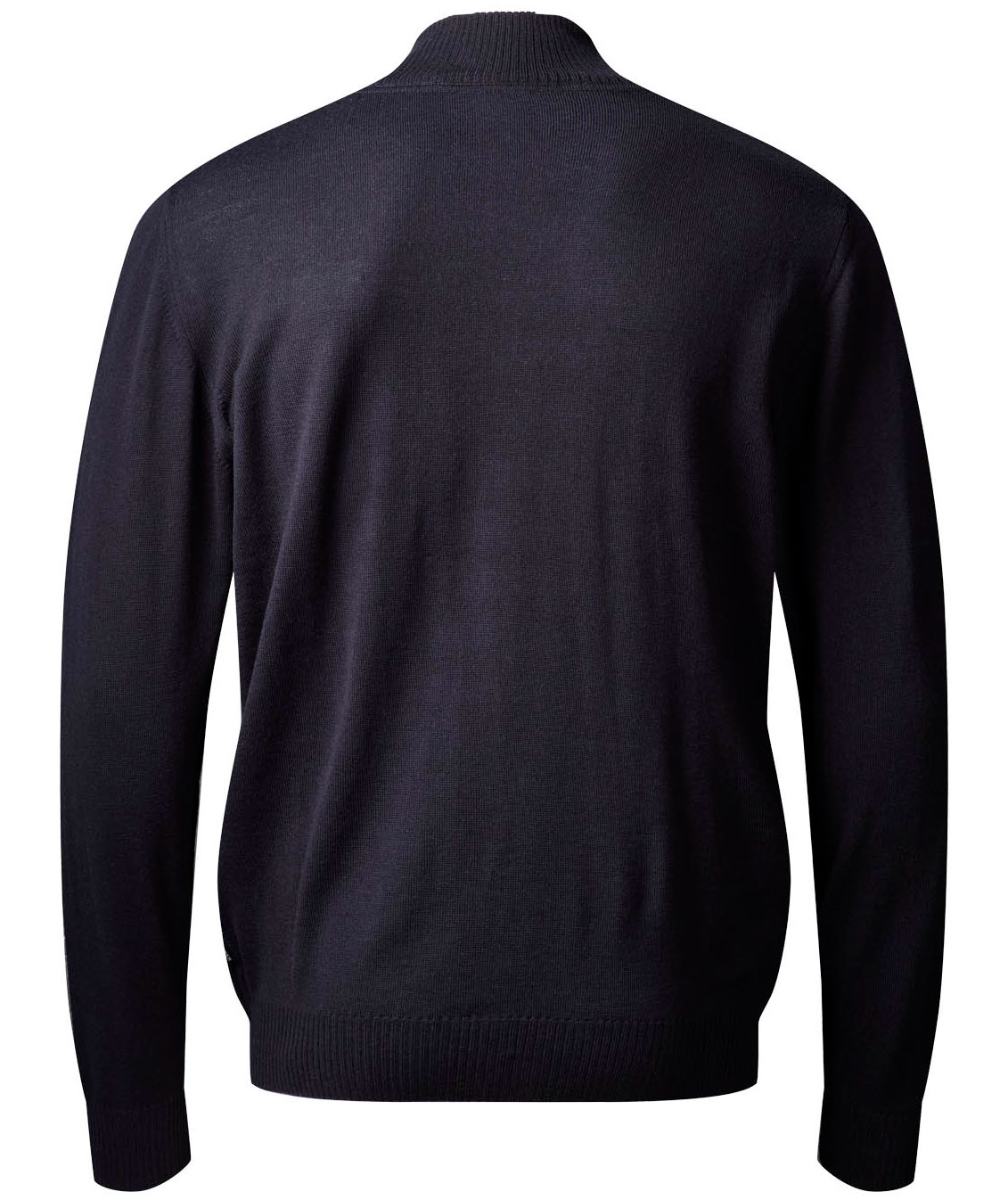 Clipper Milan stickad tr&ouml;ja med dragkedjan, Dark navy