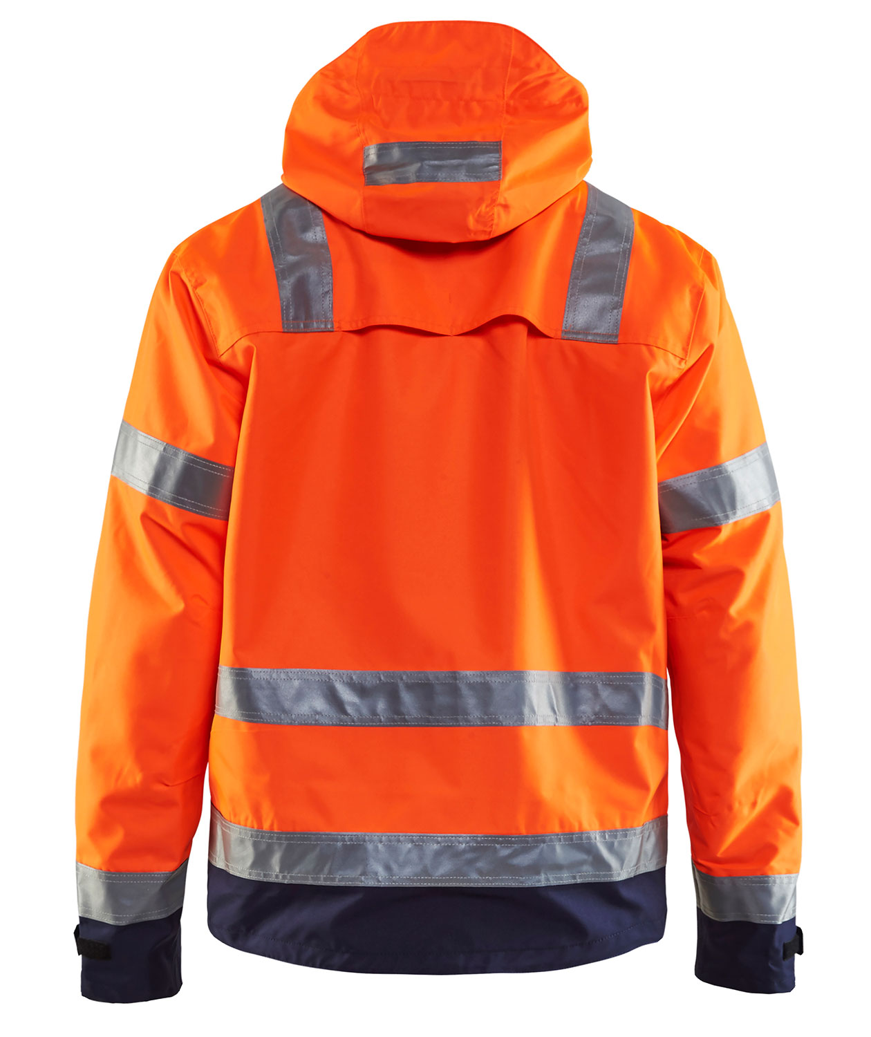 Bl&aring;kl&auml;der skalljakke, Hi-vis Oransje/Marinebl&aring;, large image number 1