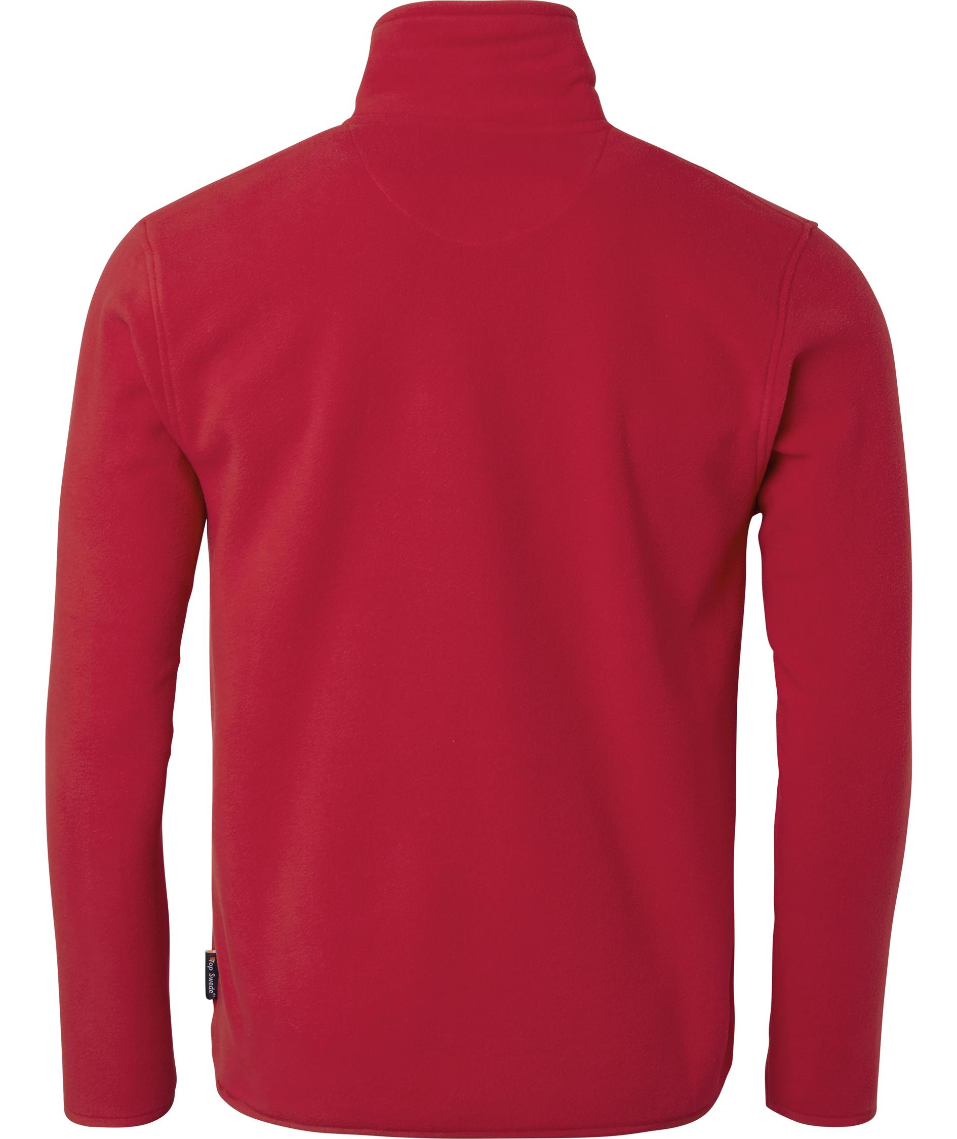 Top Swede fleecejakke 154, R&oslash;d