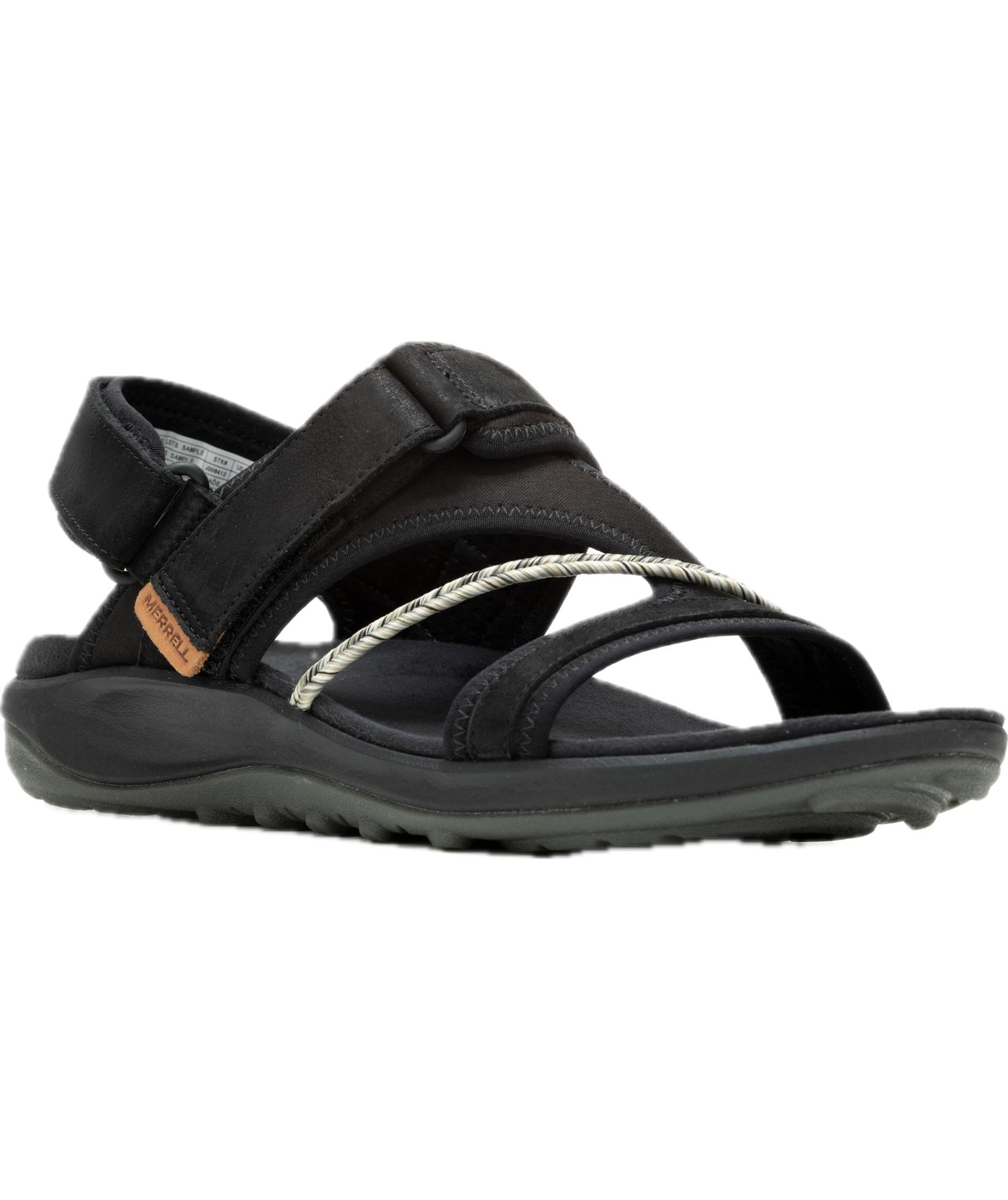 Merrell Terran 4 backstrap Dame Sandalen, Schwarz, large image number 2
