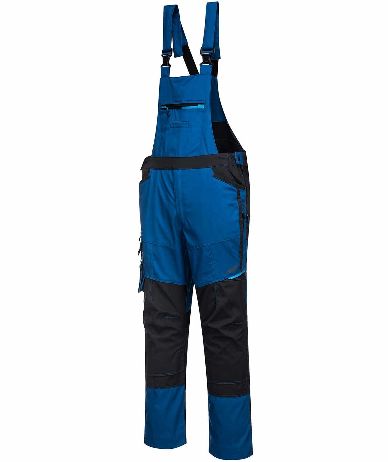 Portwest WX3 arbetsh&auml;ngselbyxa full stretch, Ljus Bl&aring;