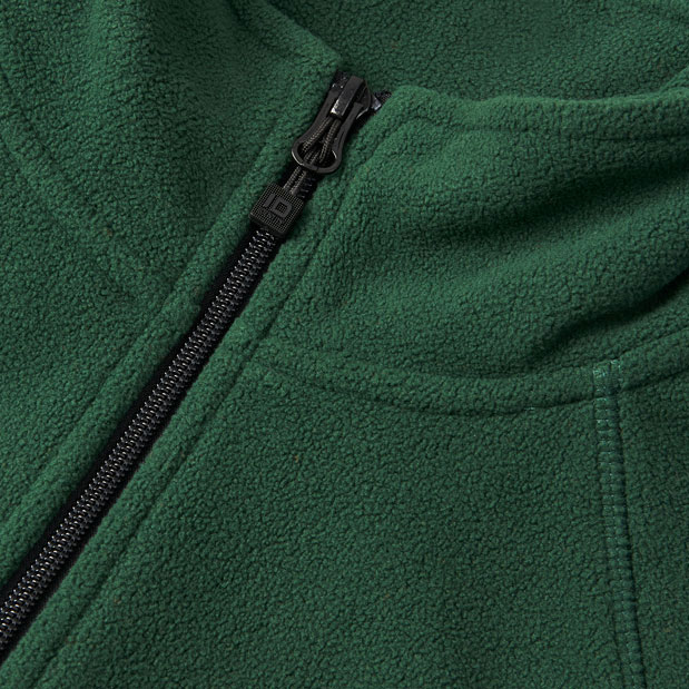 ID microfleece women's cardigan, Bottle Green, large image number 3