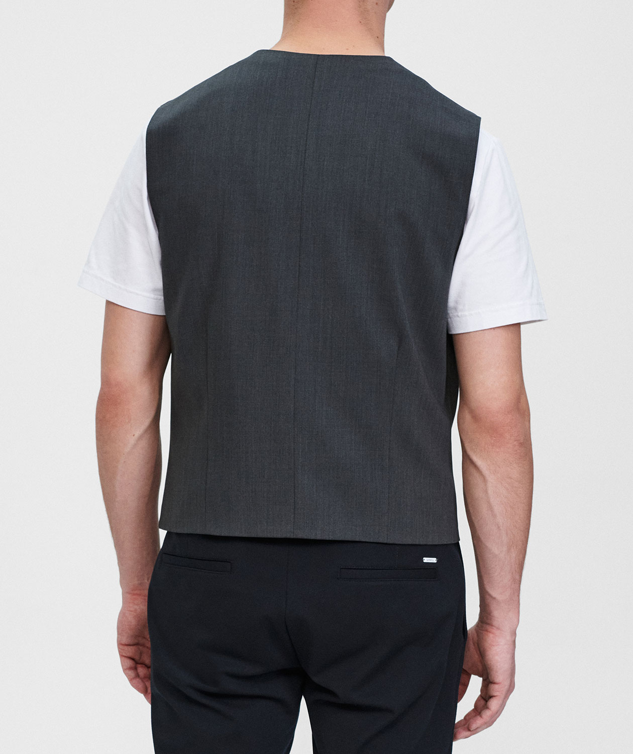 Sunwill Traveller Bistretch Regular fit vest, Grey, large image number 3