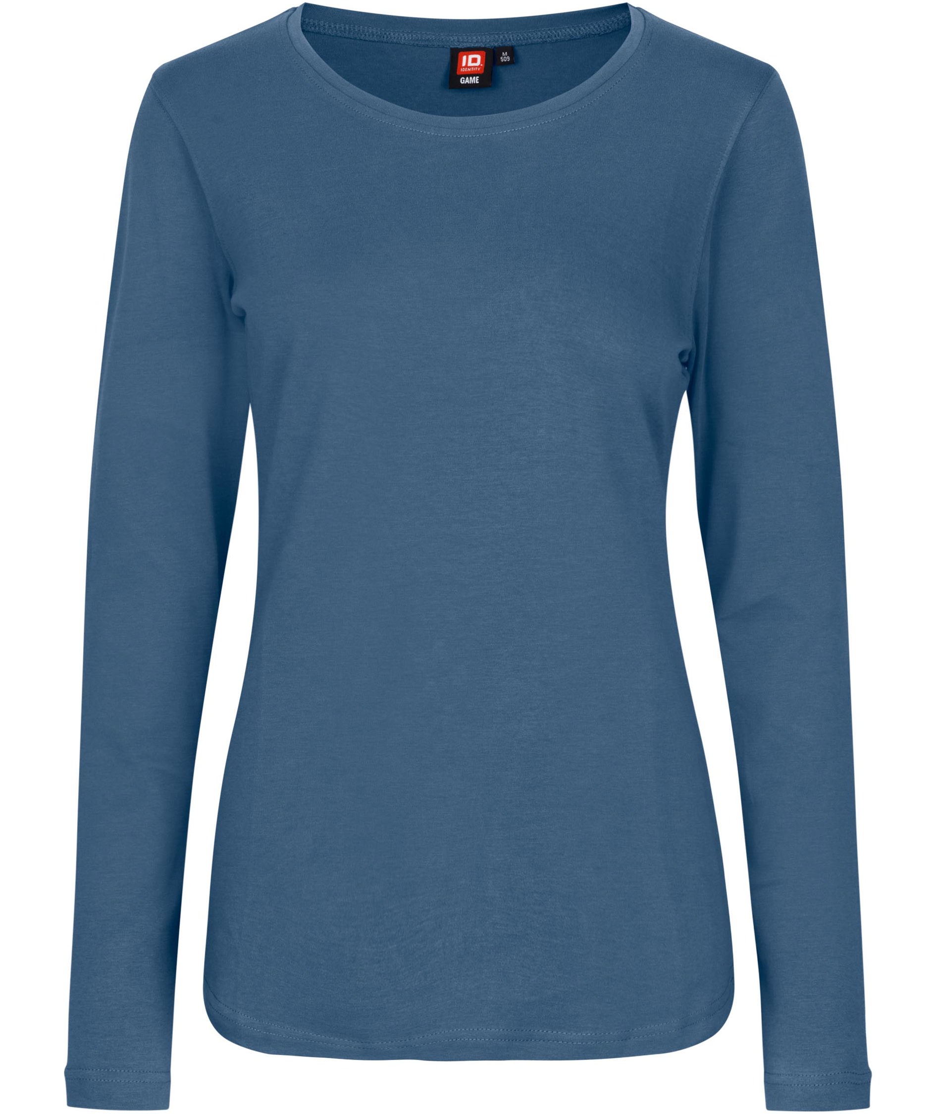 ID Identity Interlock l&aring;ng&auml;rmad T-shirt dam, Indigobl&aring;, Indigobl&aring;, swatch