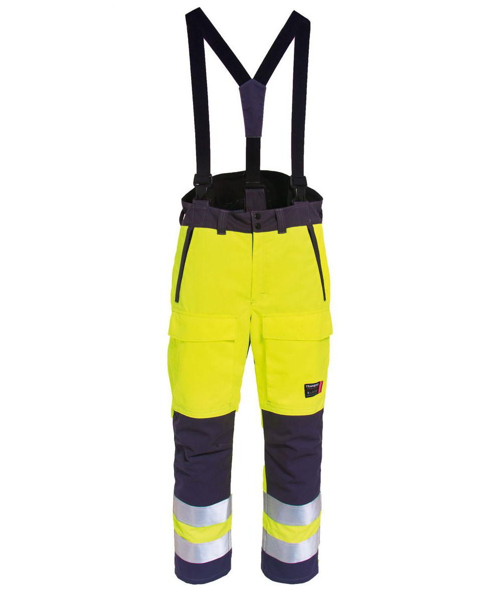 Tranemo FR Winterhose, Hi-Vis gelb/marine