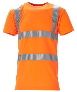 J.A.K. T-shirt 11114, Hi-vis Orange