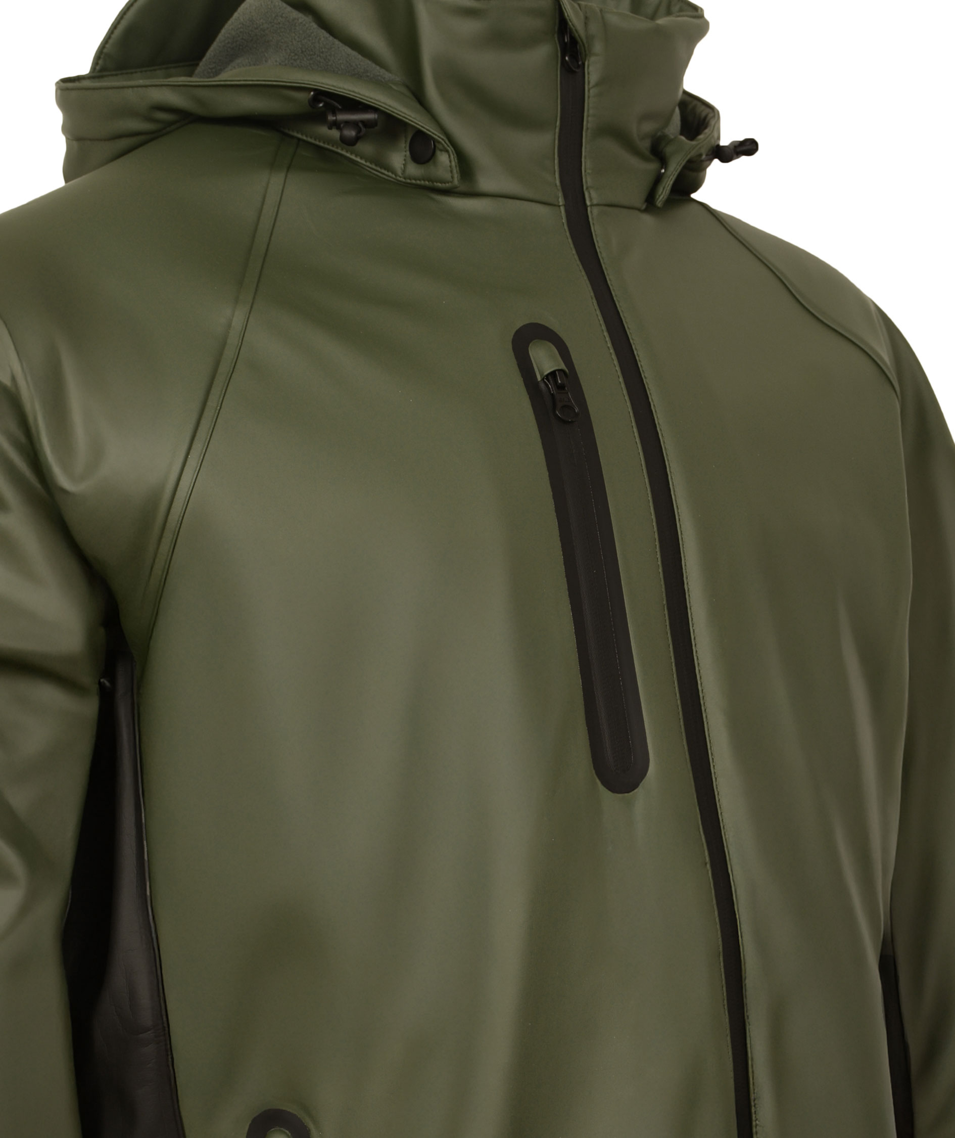 Lyngs&oslash;e Regenjacke, Gr&uuml;n/Schwarz, large image number 3