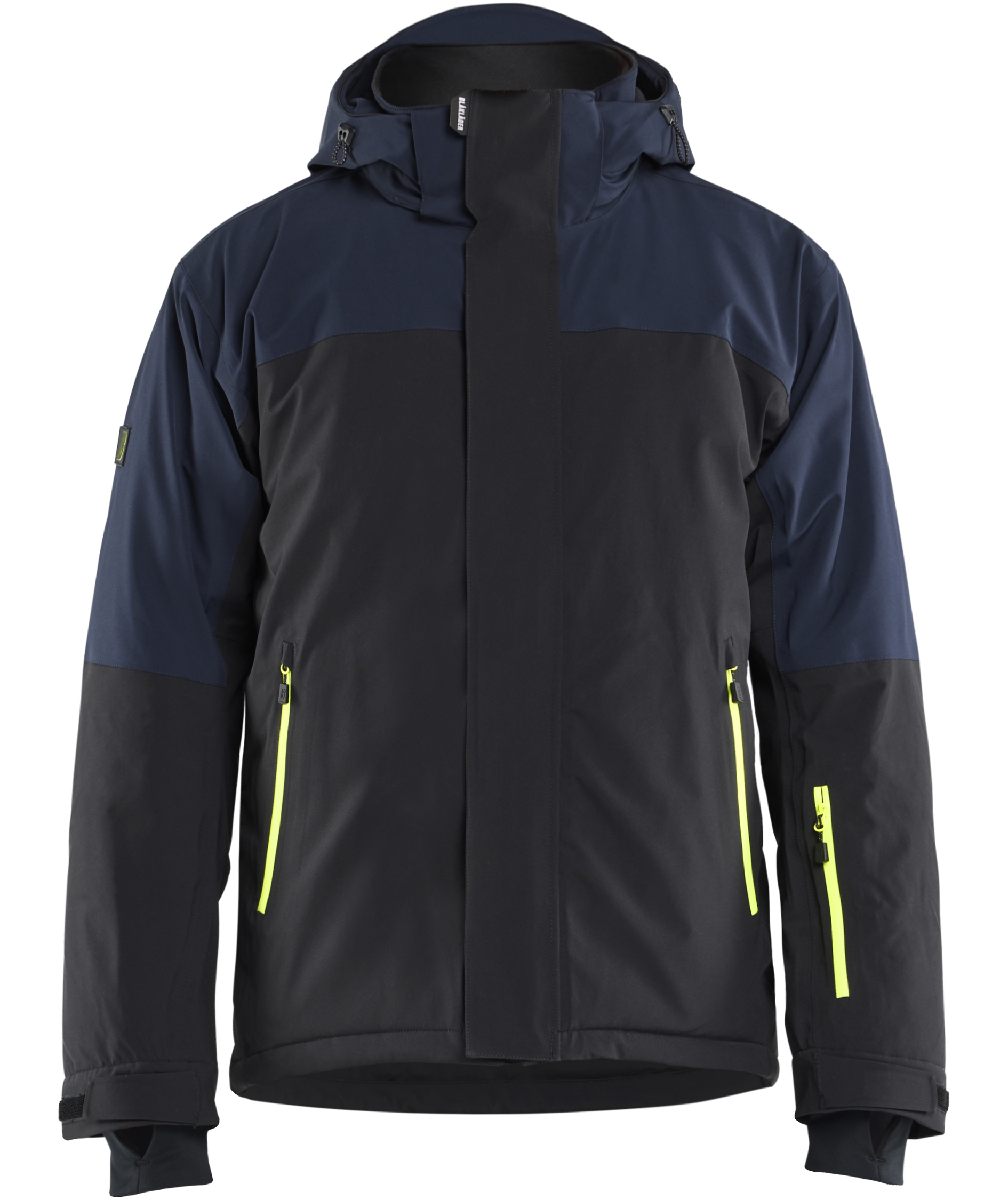 Bl&aring;kl&auml;der Striker Winterjacke full stretch, Dunkel Marine/Hi-Vis Gelb, Dunkel Marine/Hi-Vis Gelb, swatch