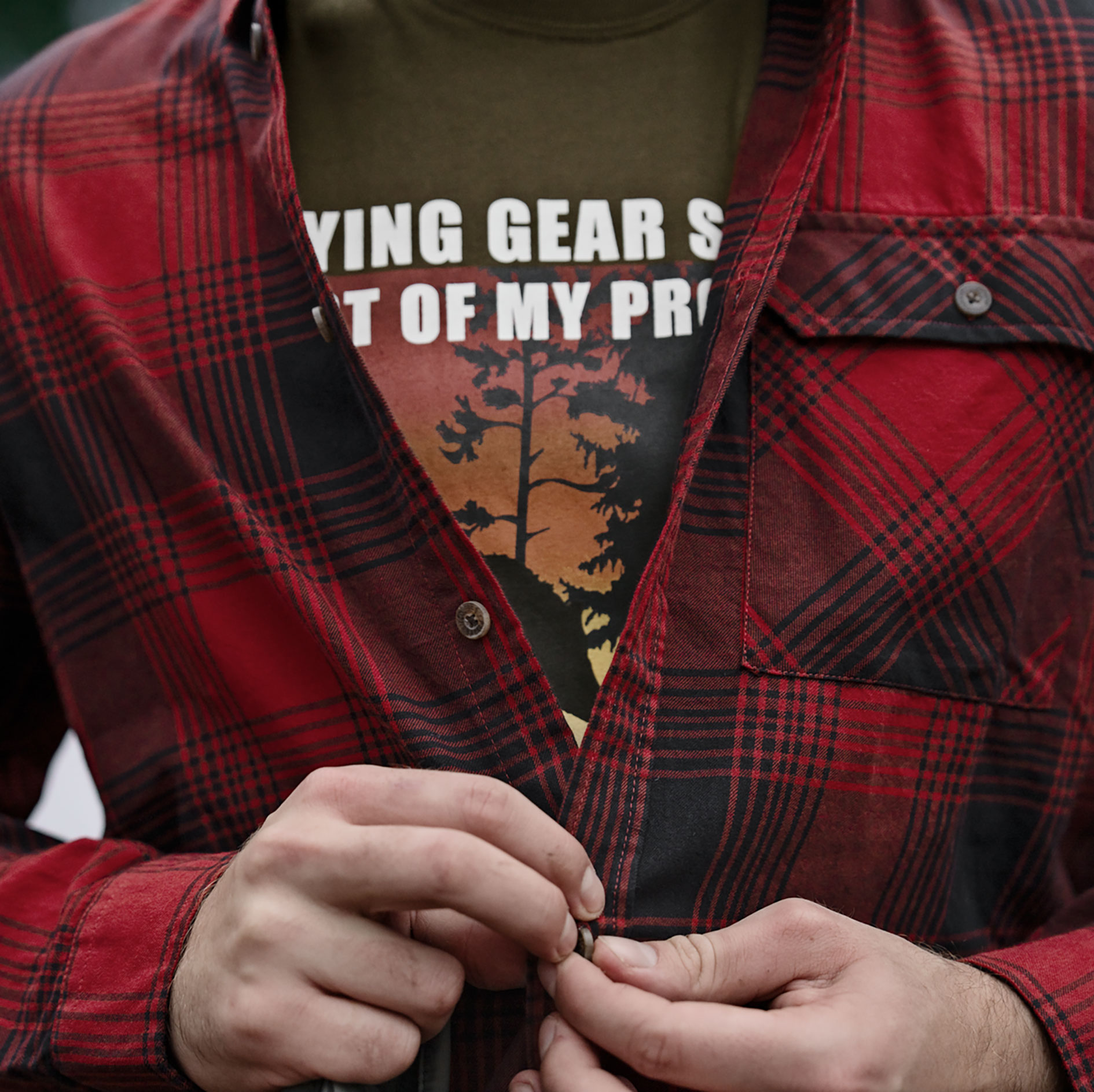 Seeland Glen lumberjack shirt, Red Check, large image number 6