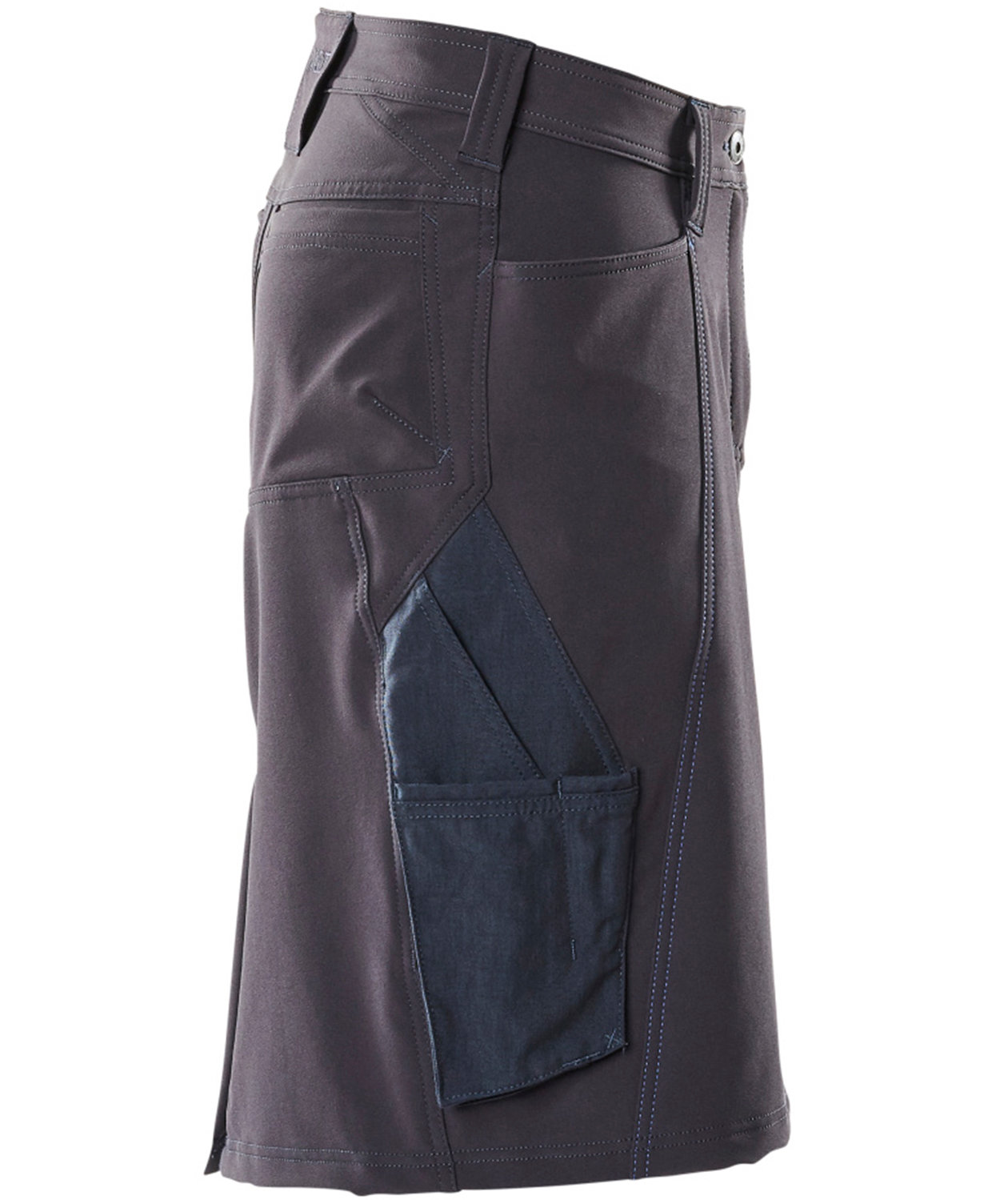 Mascot Accelerate diamond fit kjol, M&ouml;rk Marinbl&aring;, large image number 2